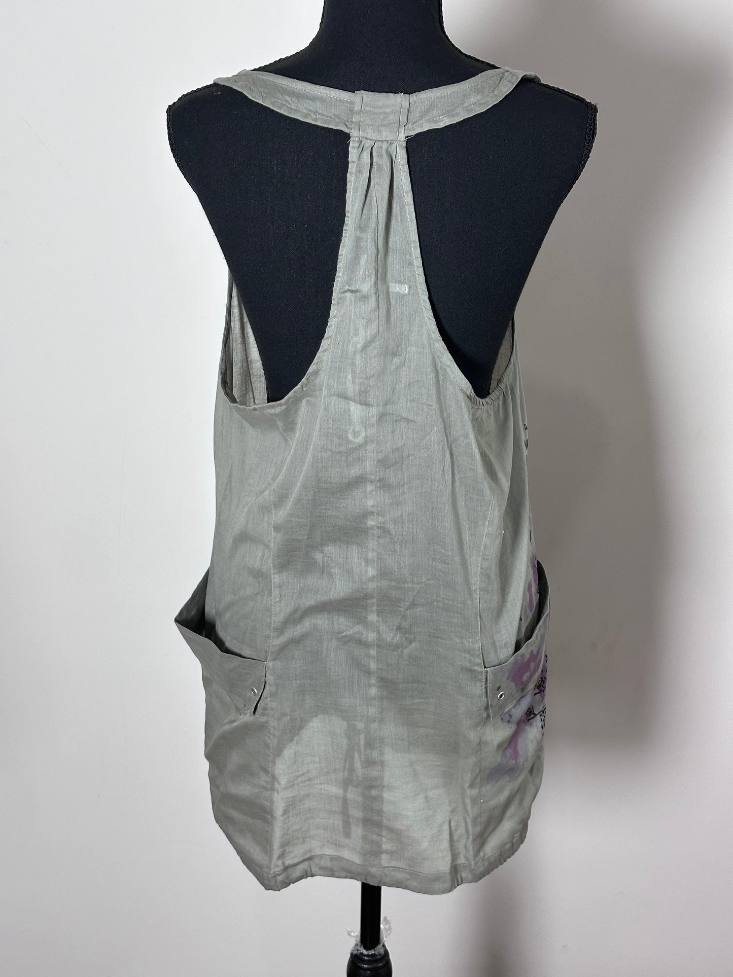 Graphic Print Asymmetric Top (M/L)