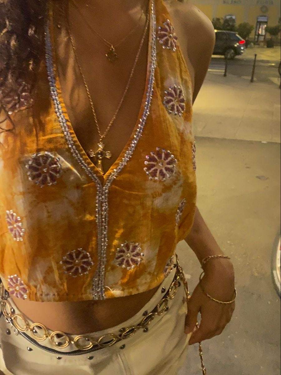 Halter Sequin Top (Small)