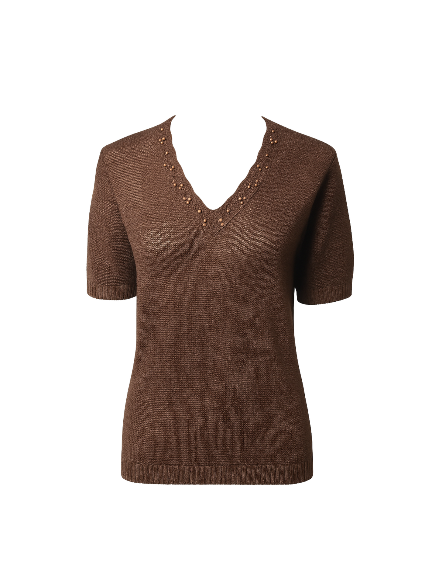 Beaded See-through Top - Canada