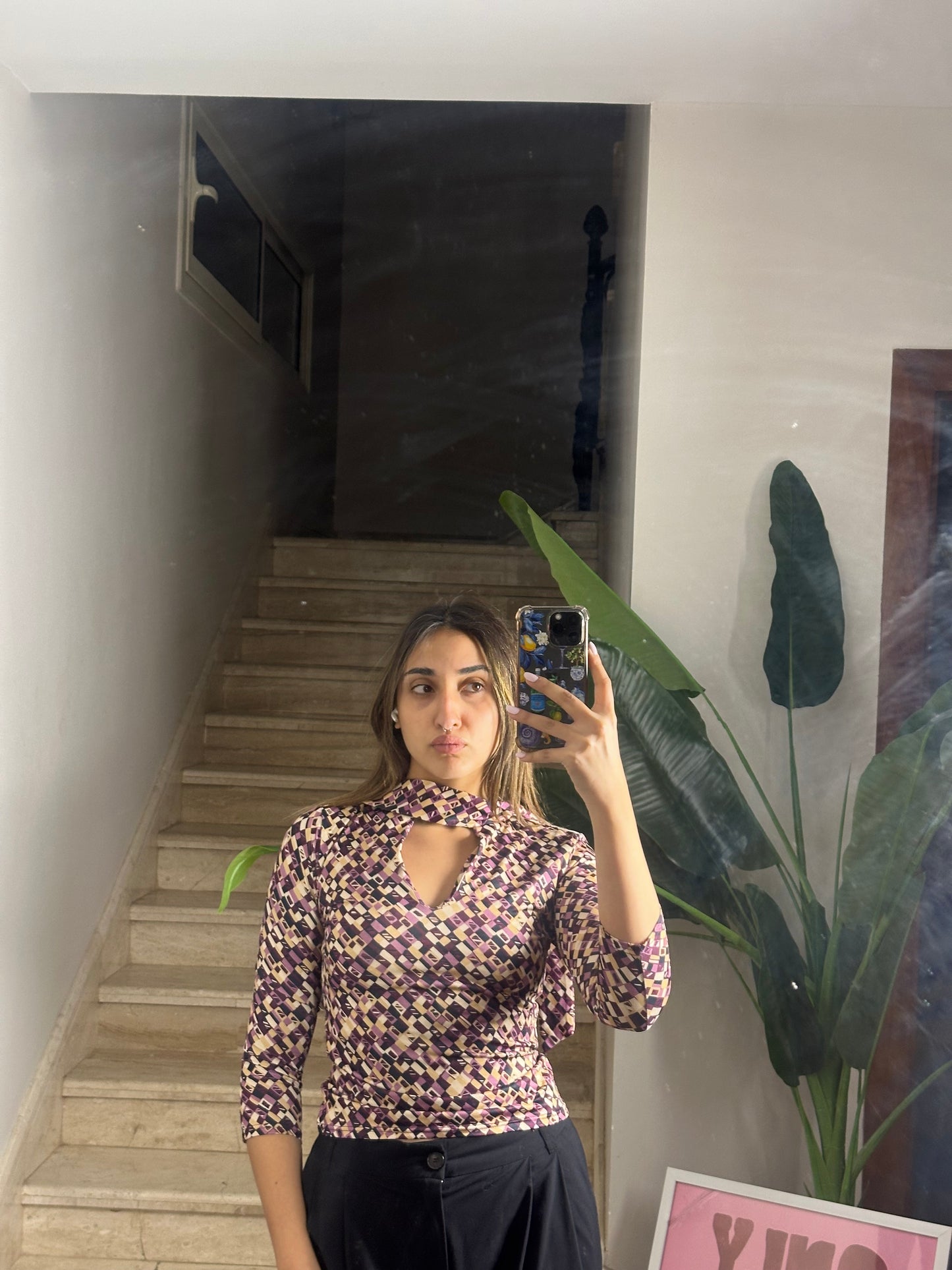 Purple Retro Top (Small)