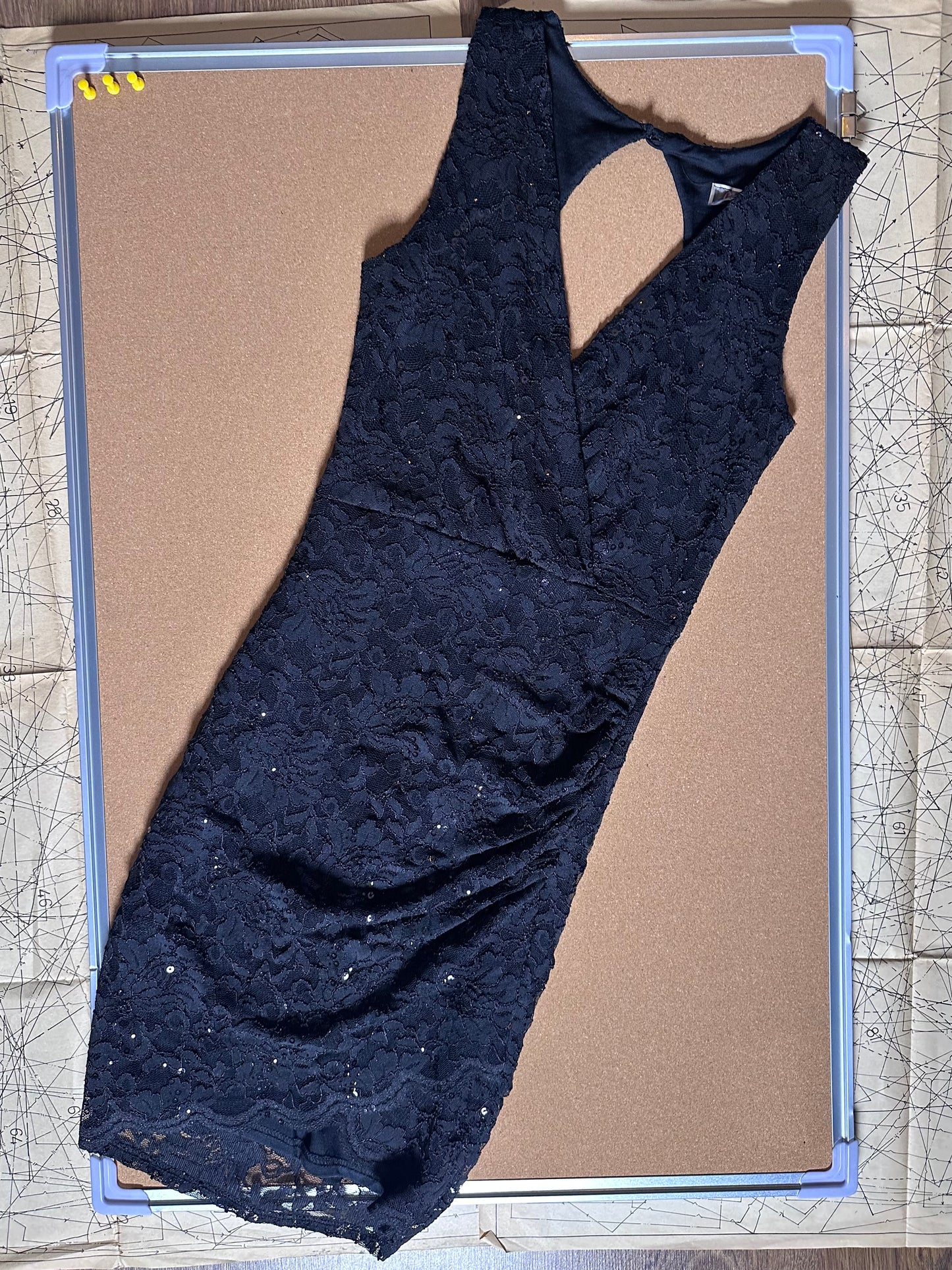 Sequin Lace Dress (Small)