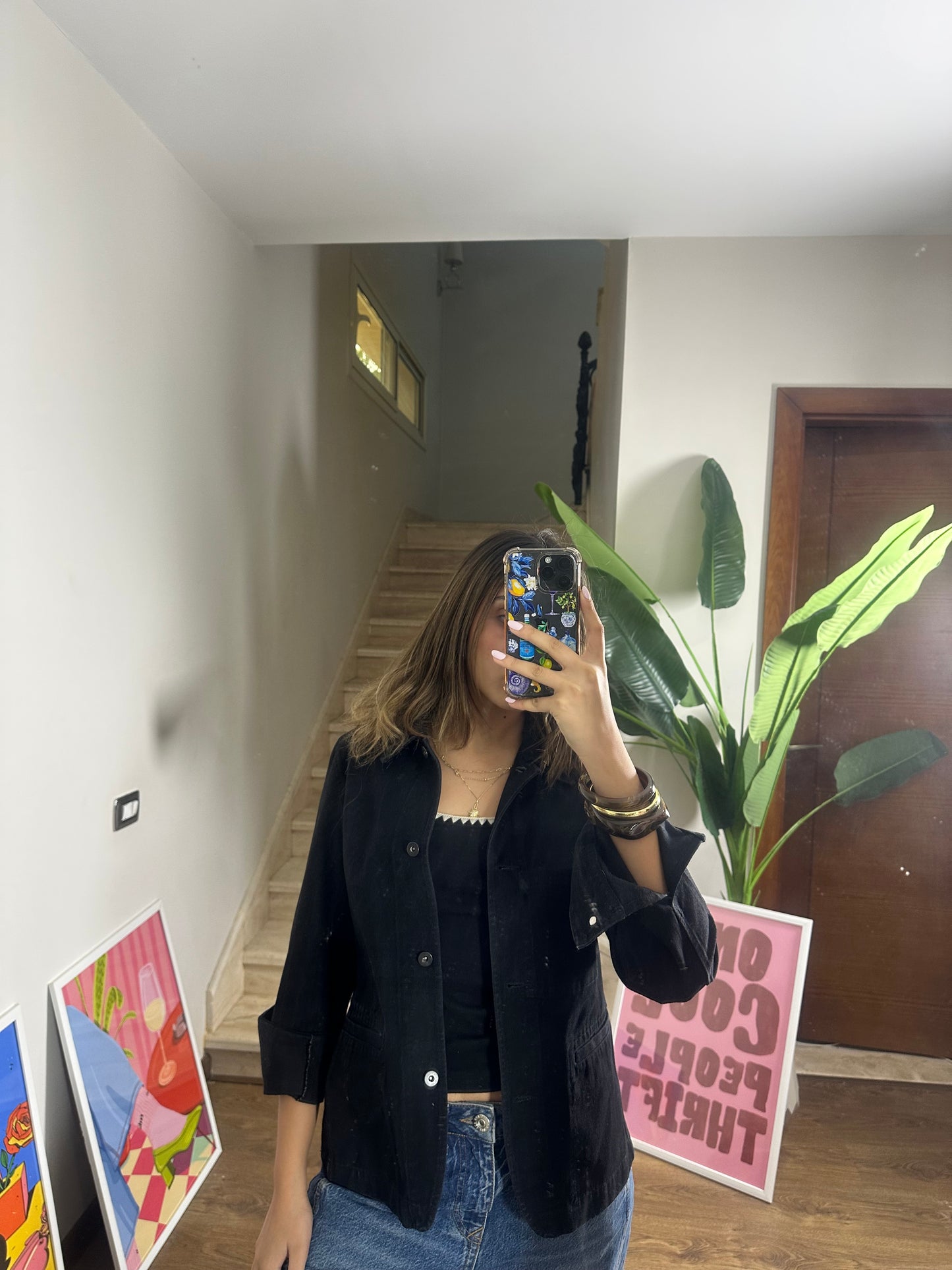 Oversized Minimalist Denim (Medium)
