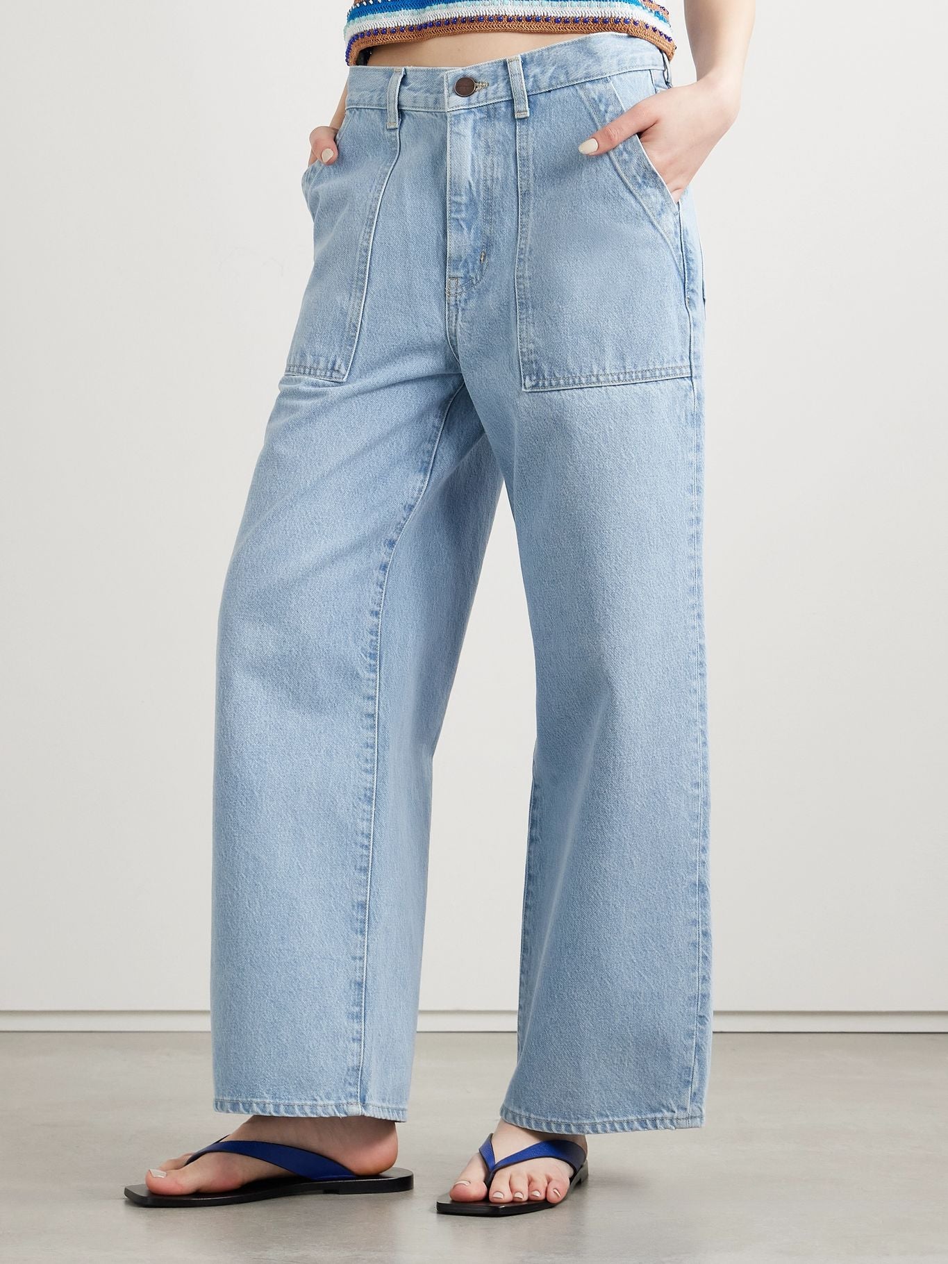 Wide Leg Denim - Bershka