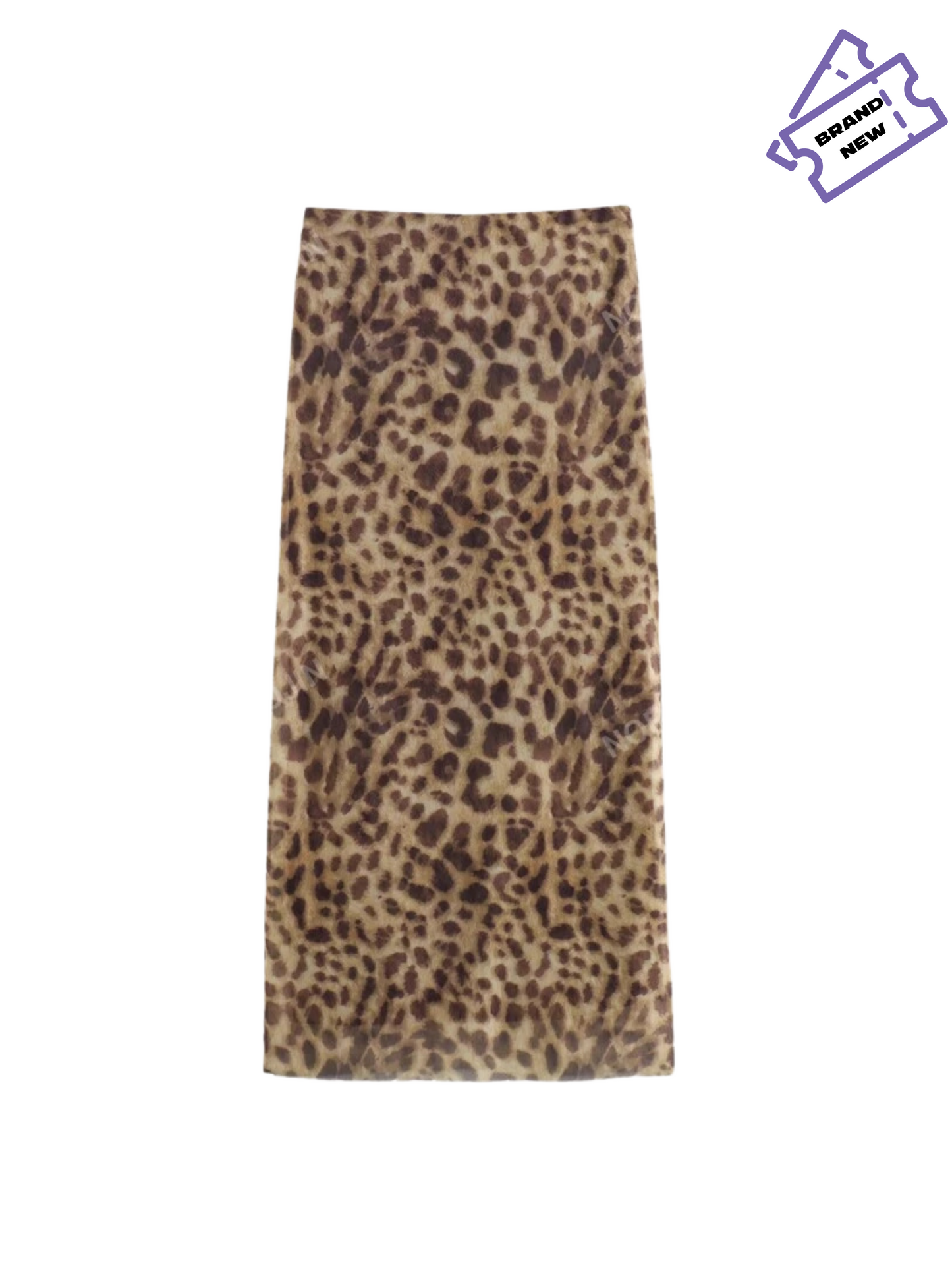 Leopard Print Skirt - Shein