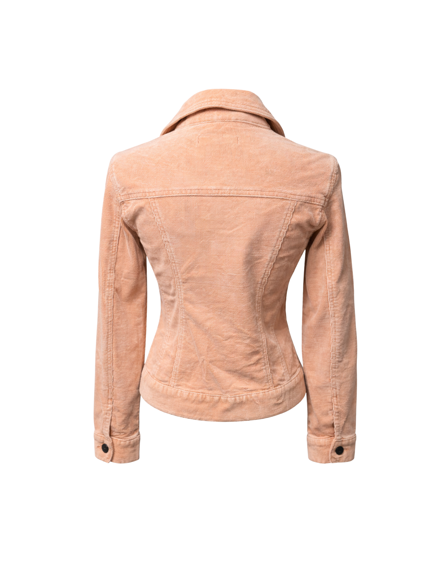 Zip Up Ribbed Jacket (Small)
