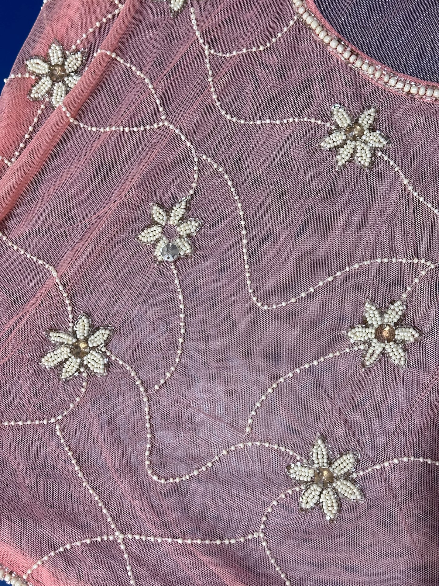 Sheer Beaded Top (XL)