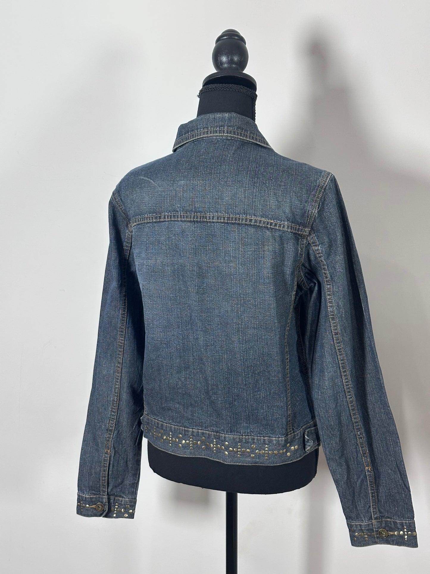 Gold Studded Denim (Large)