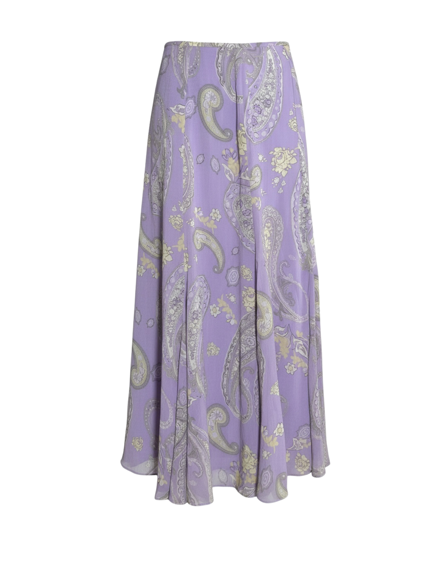 Purple Patterned Skirt (Large)