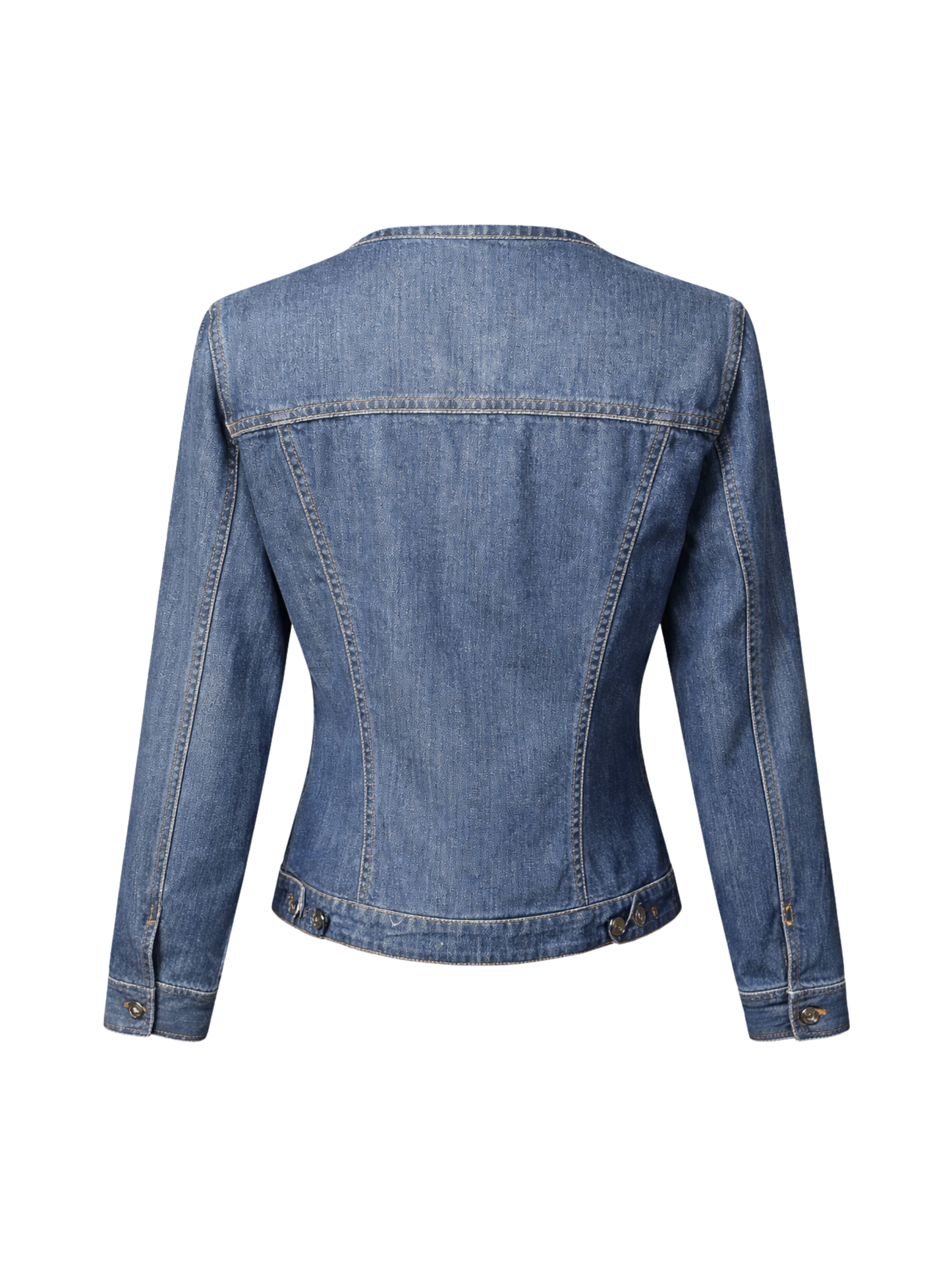 Collarless Denim (Large)