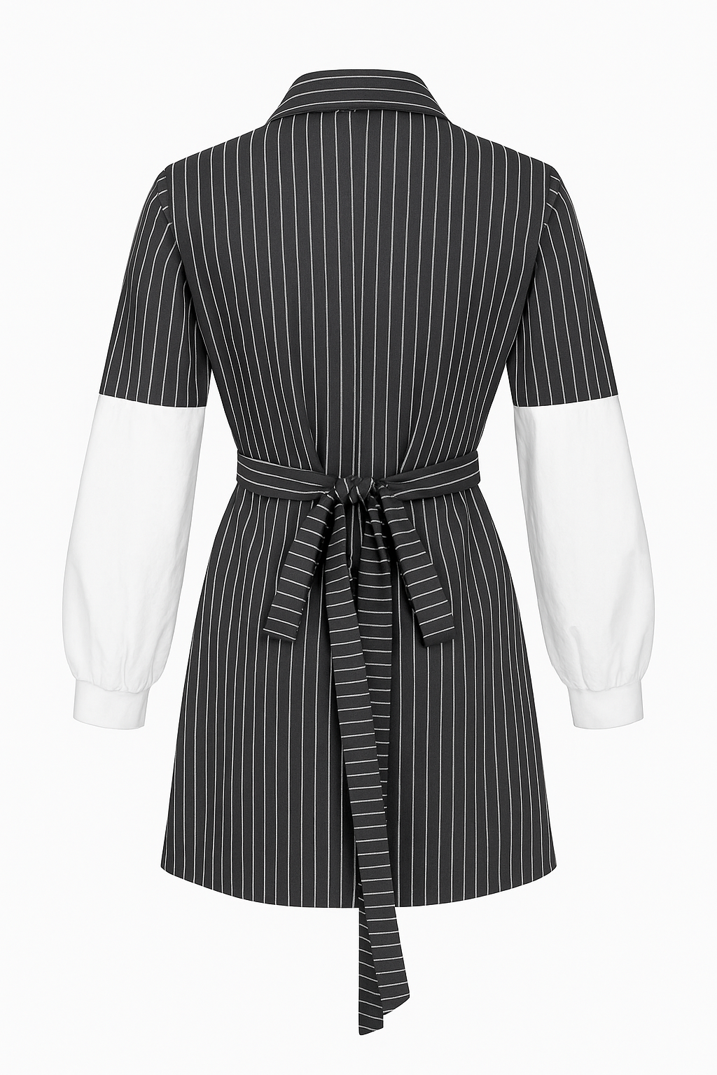 Power Lines Wrap Dress