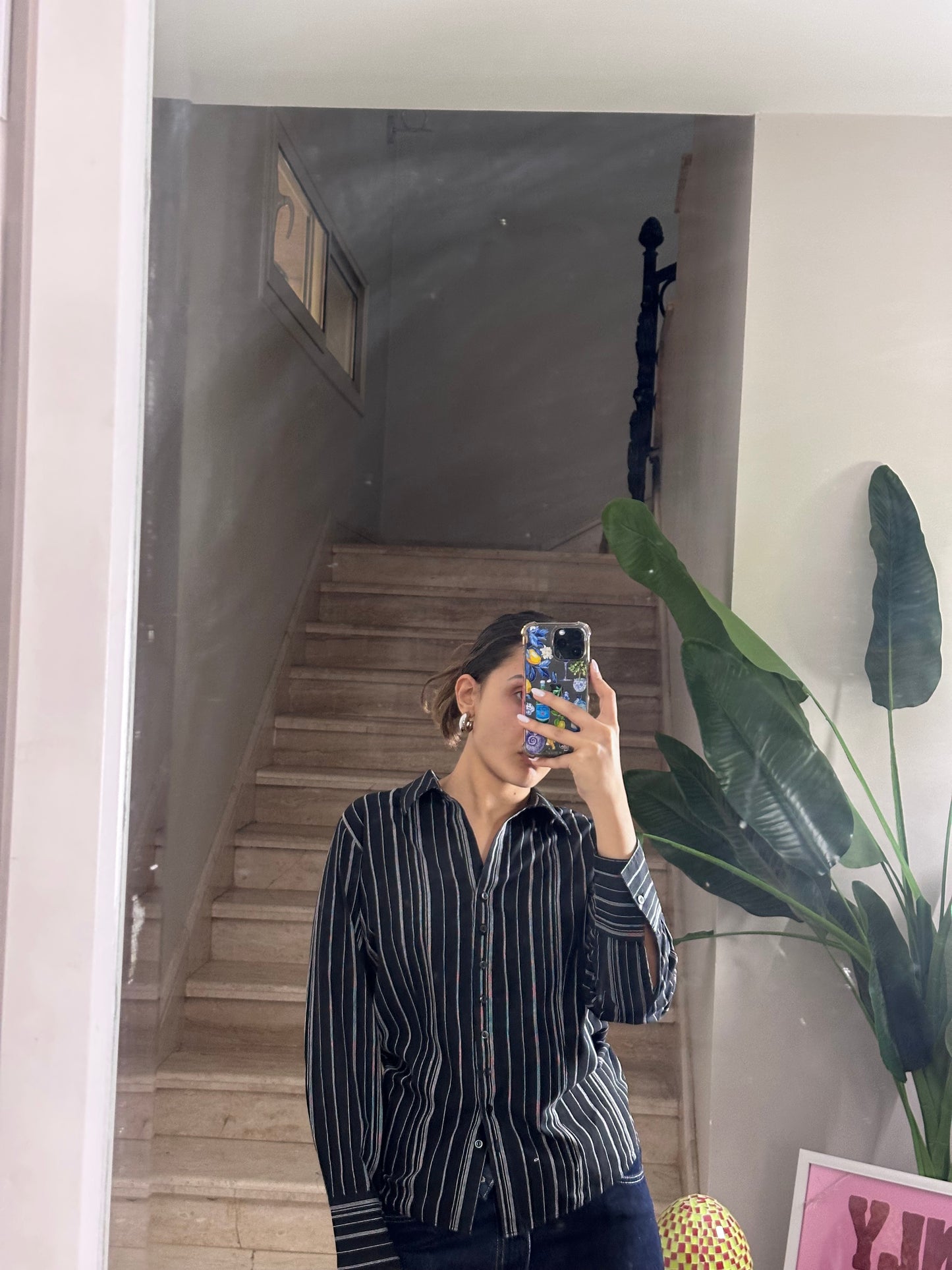 B&W Striped Shirt (XL)