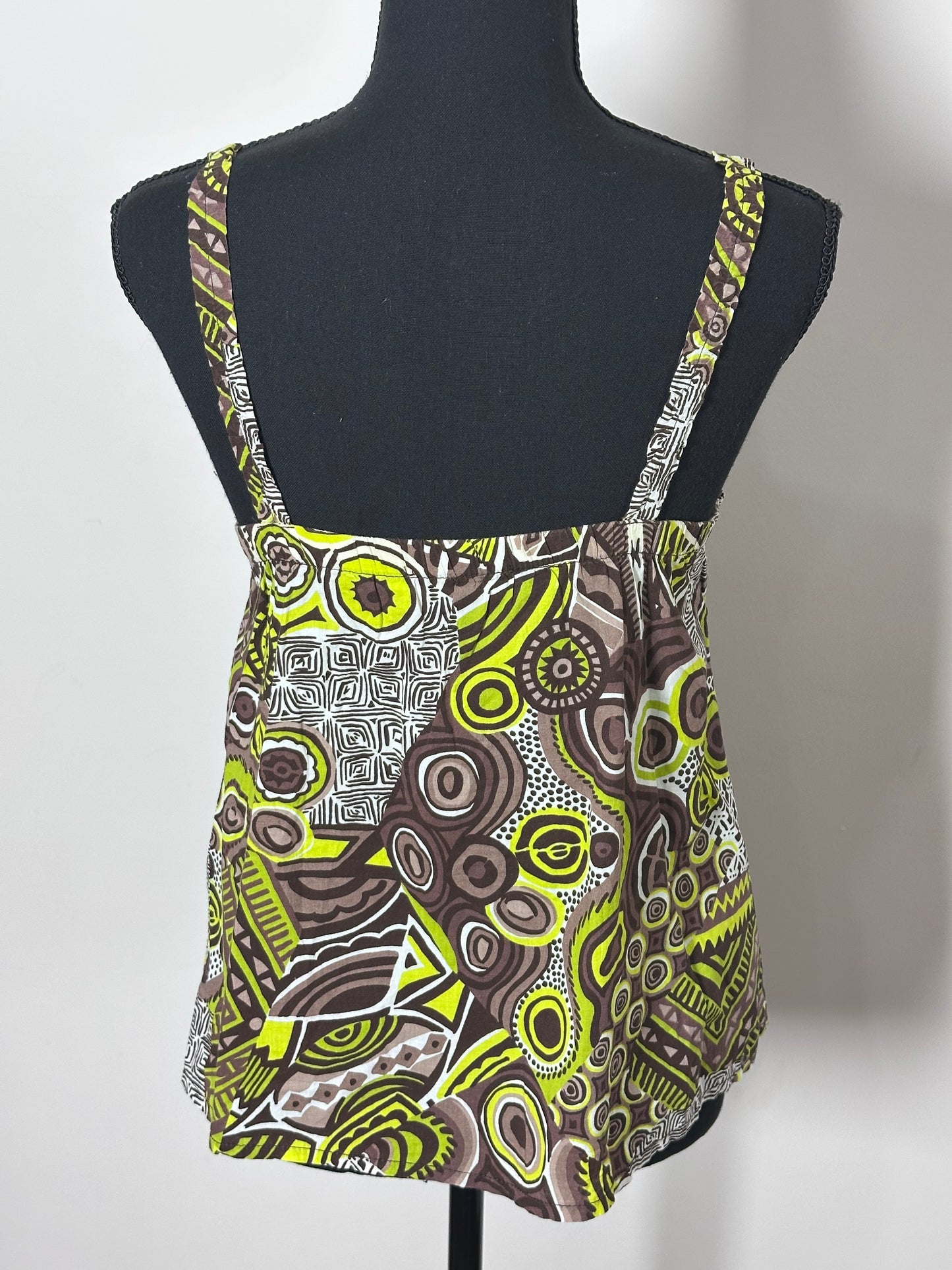 Y2K Patterned Top (Medium)