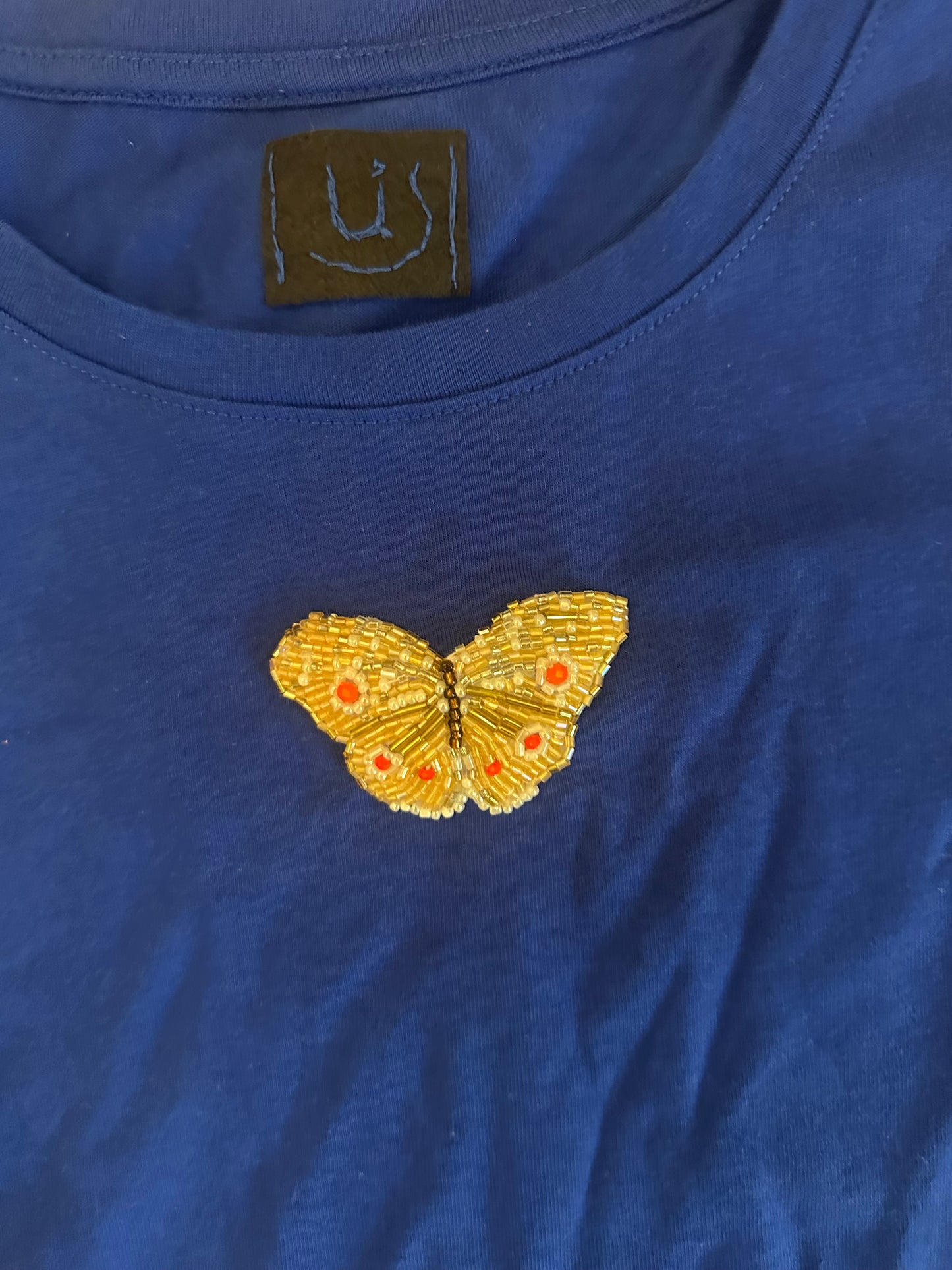 Oversized Butterfly Embroidery