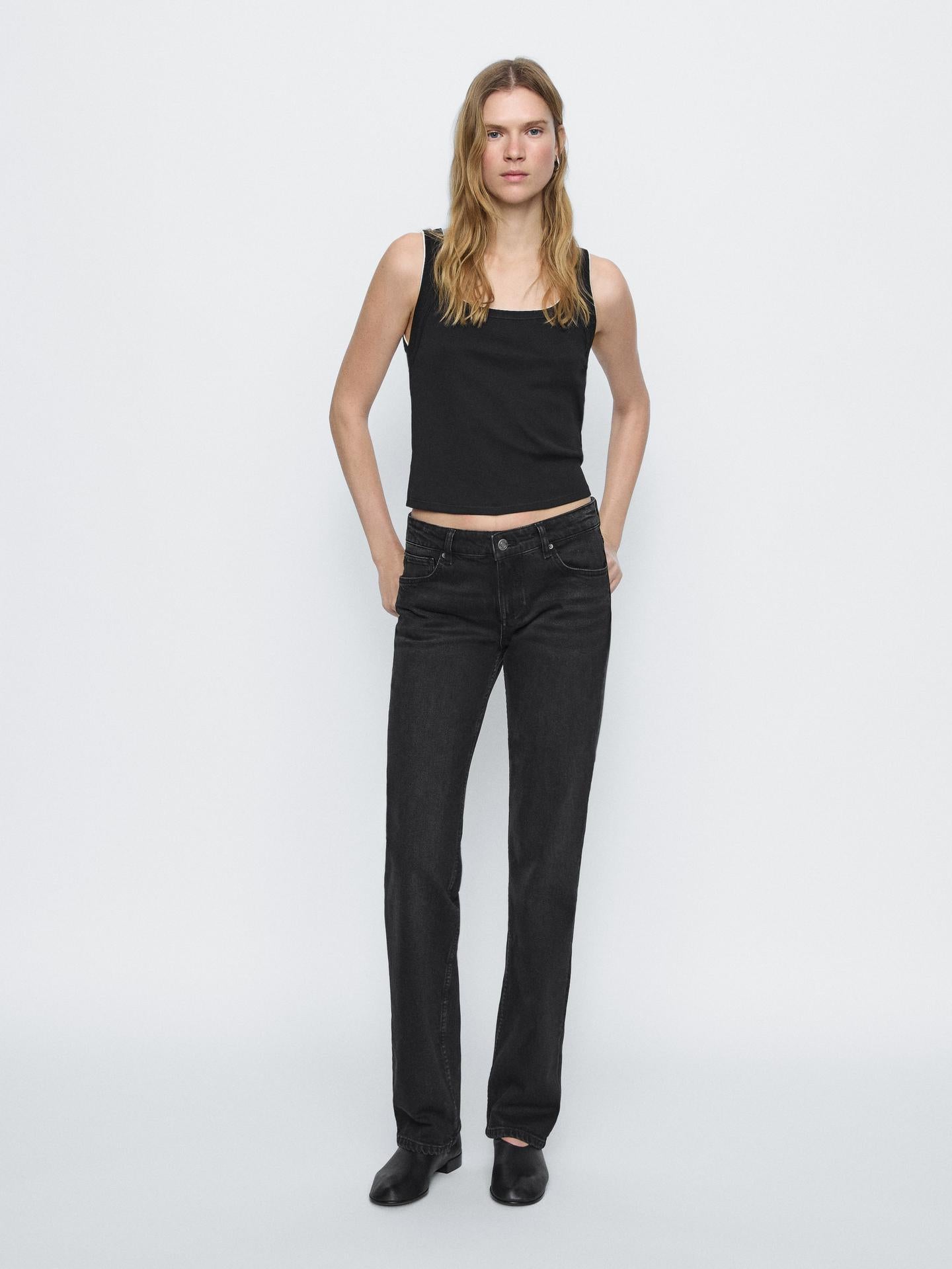 Straight Jeans - Massimo Dutti