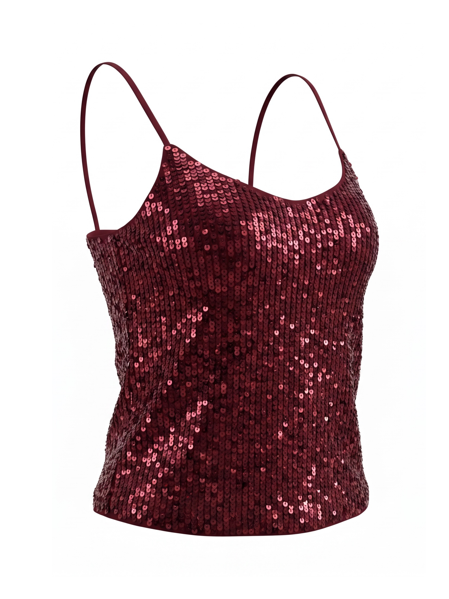Red Sequin Top (Large)