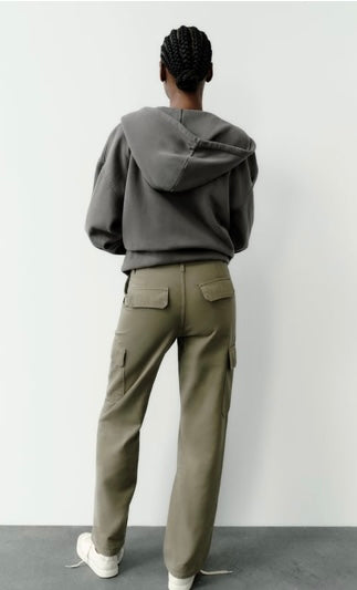 Straight Fit Cargo - Zara