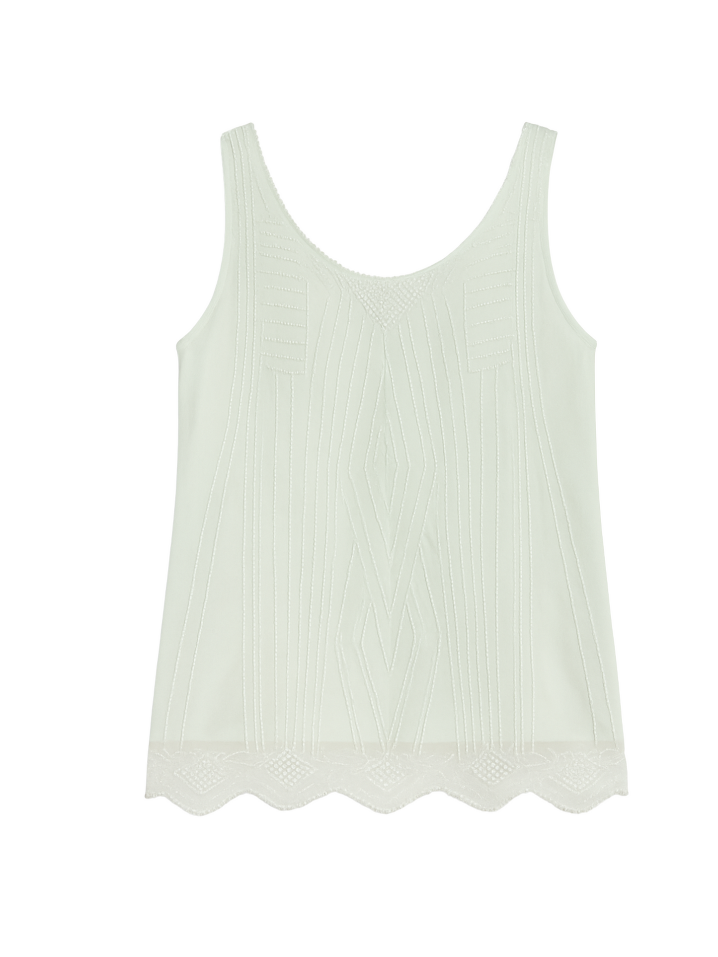 Pearl Embroidery Top