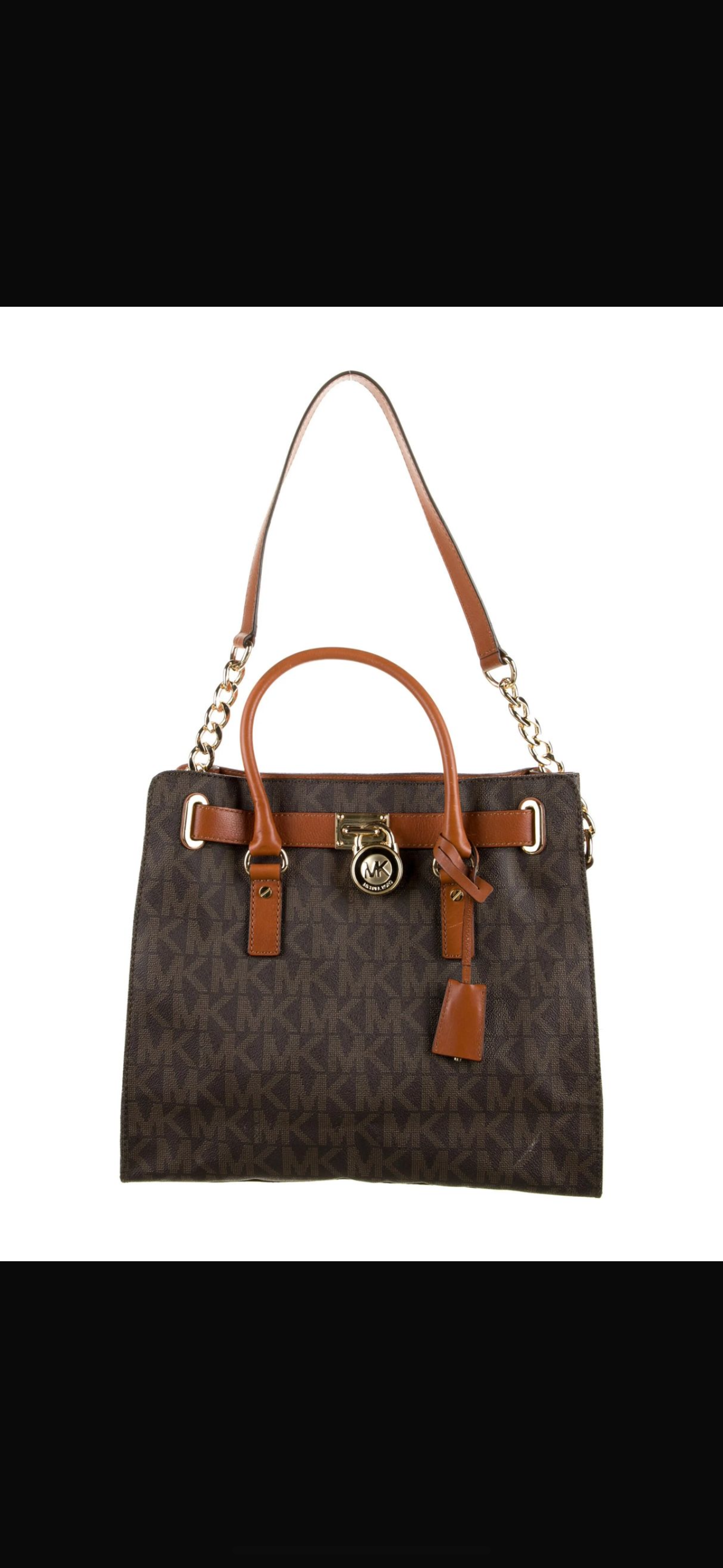 Brown Signature Coated Canvas - MK