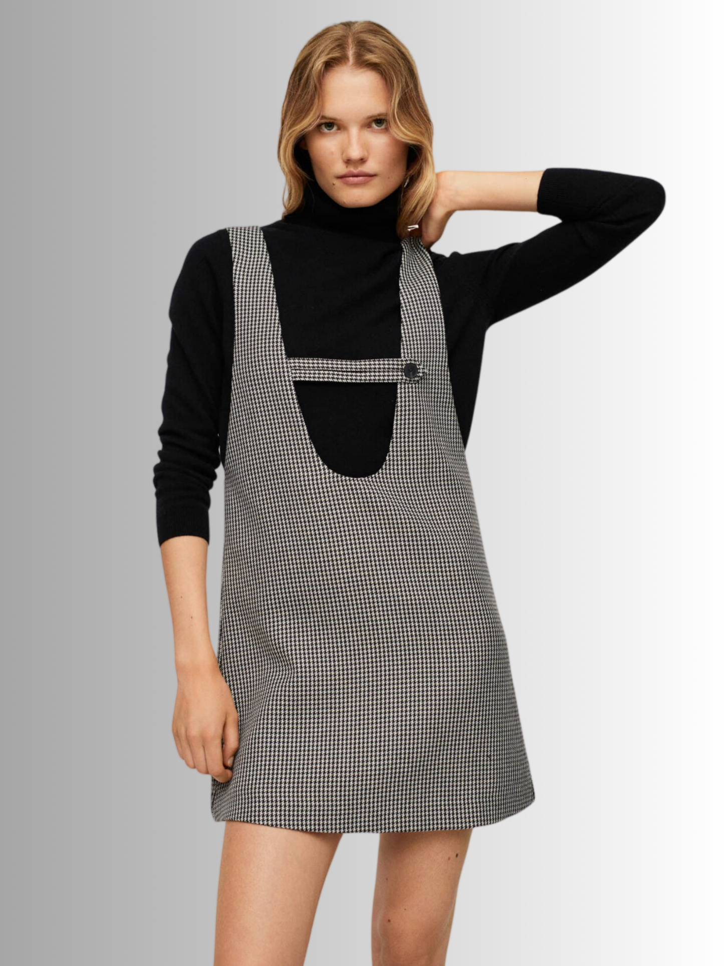Squared Dress - Mango