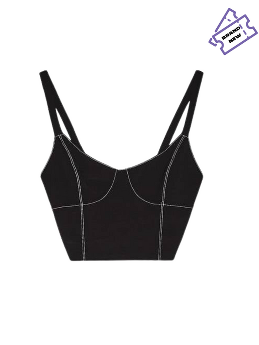 Corset Like Top - Bershka