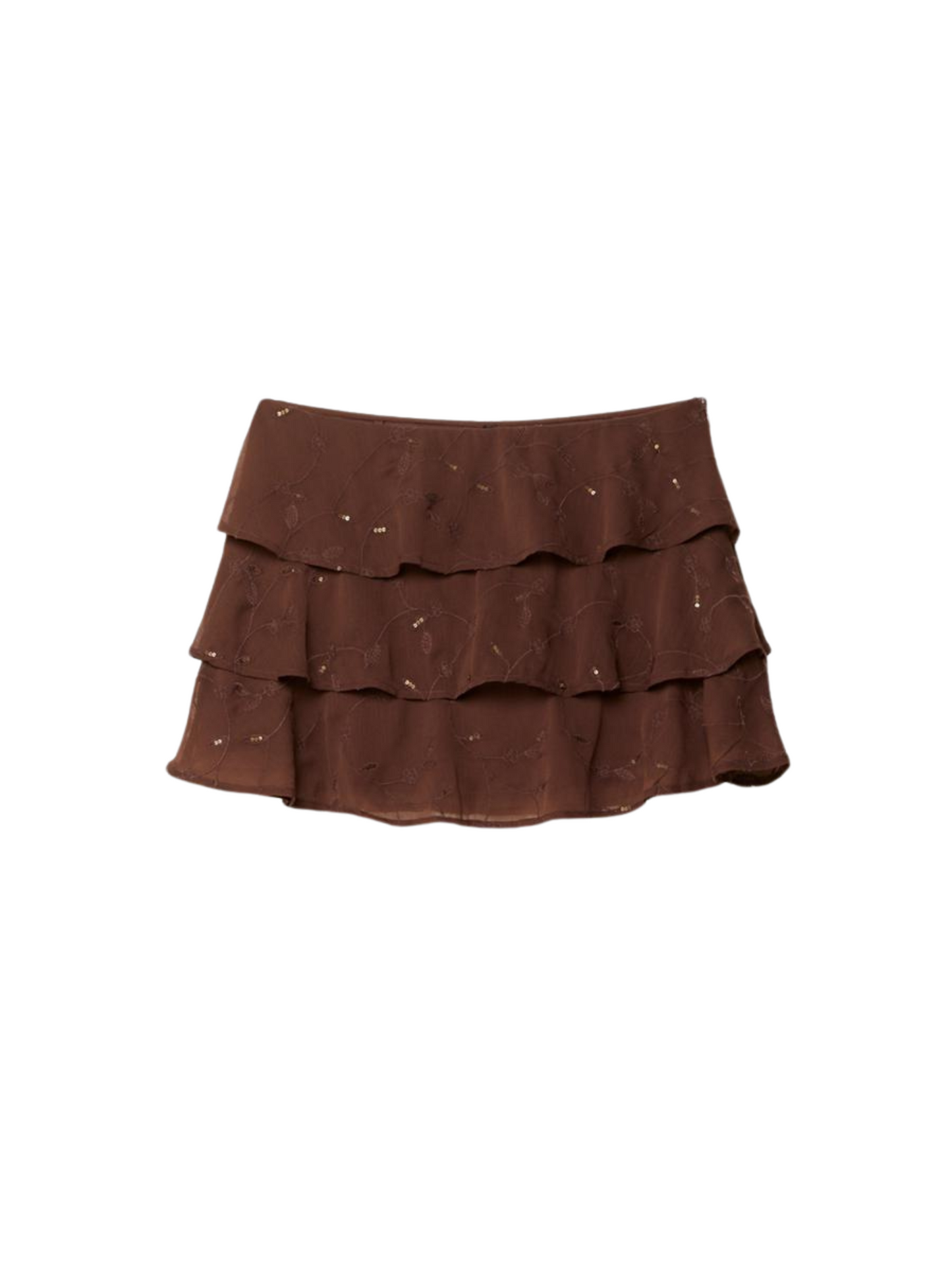 Embroidered Skort - Stradivarius