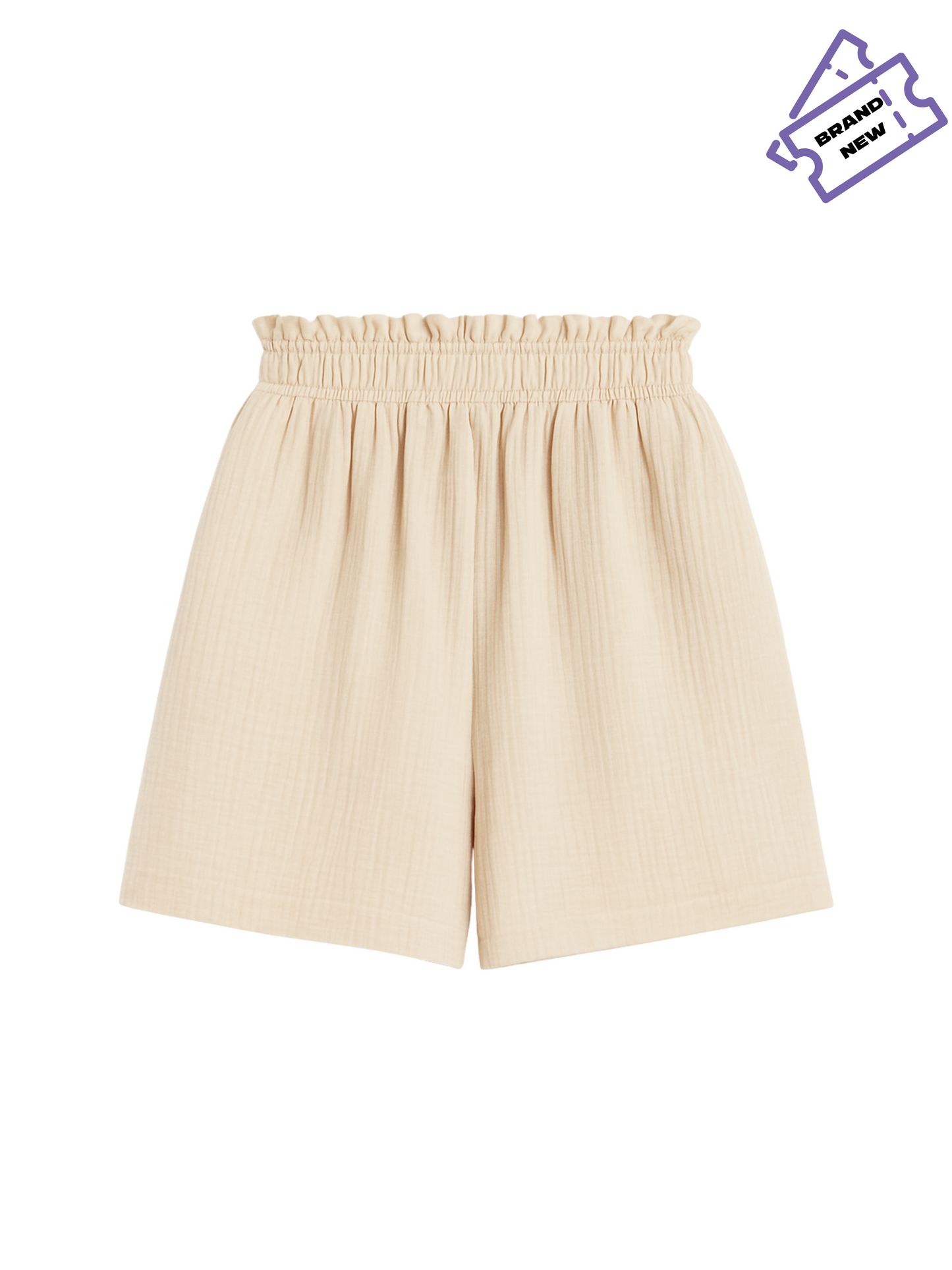 Beige Shorts - Shein