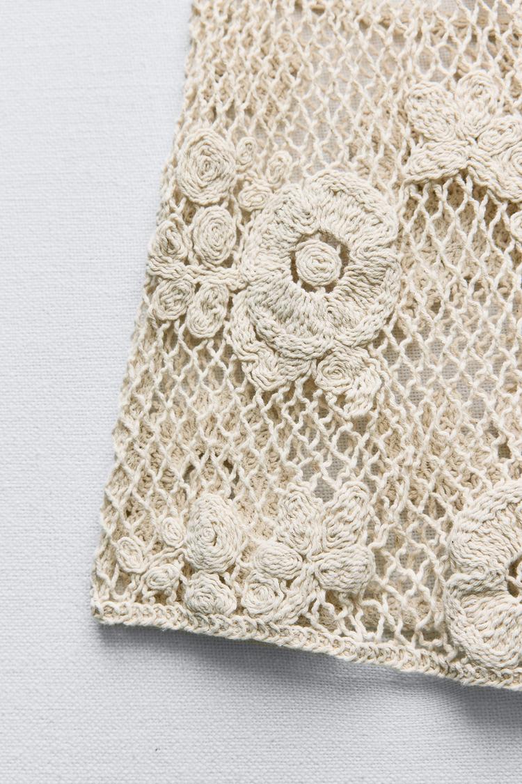 Halter Crochet Top - Zara
