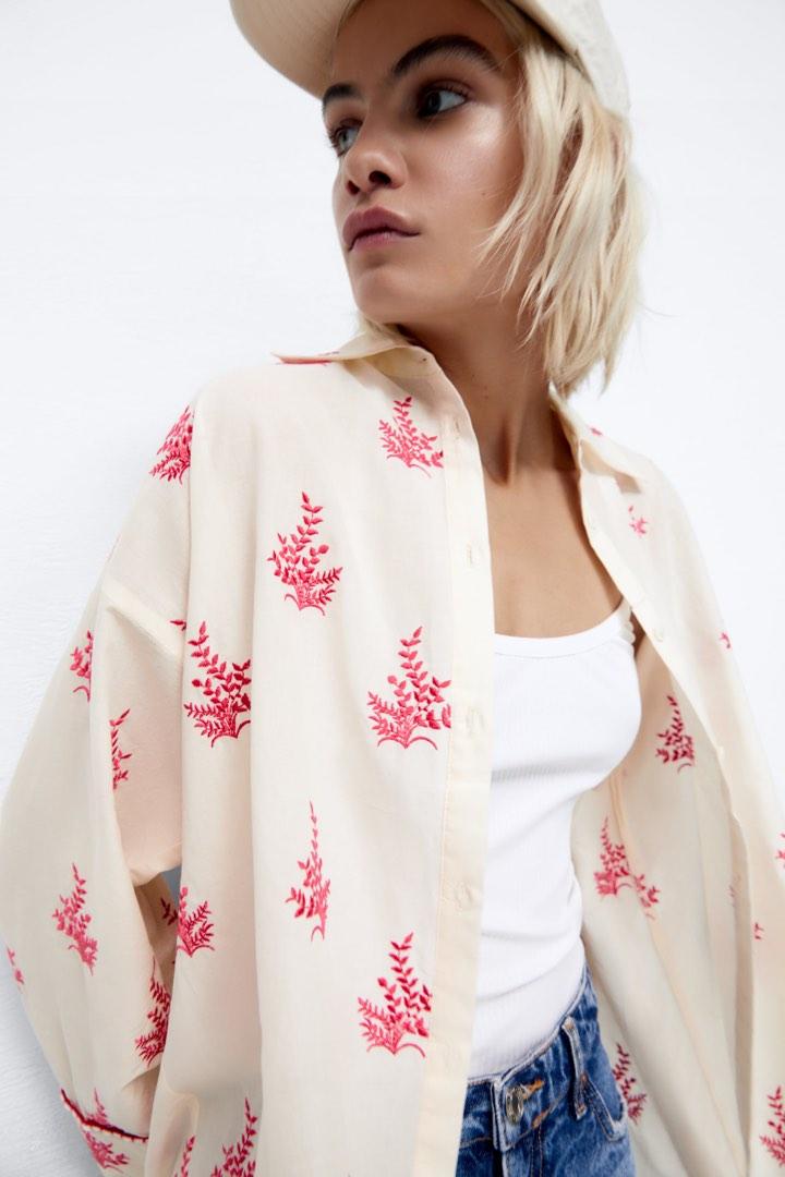Embroidered Long Sleeve - Zara