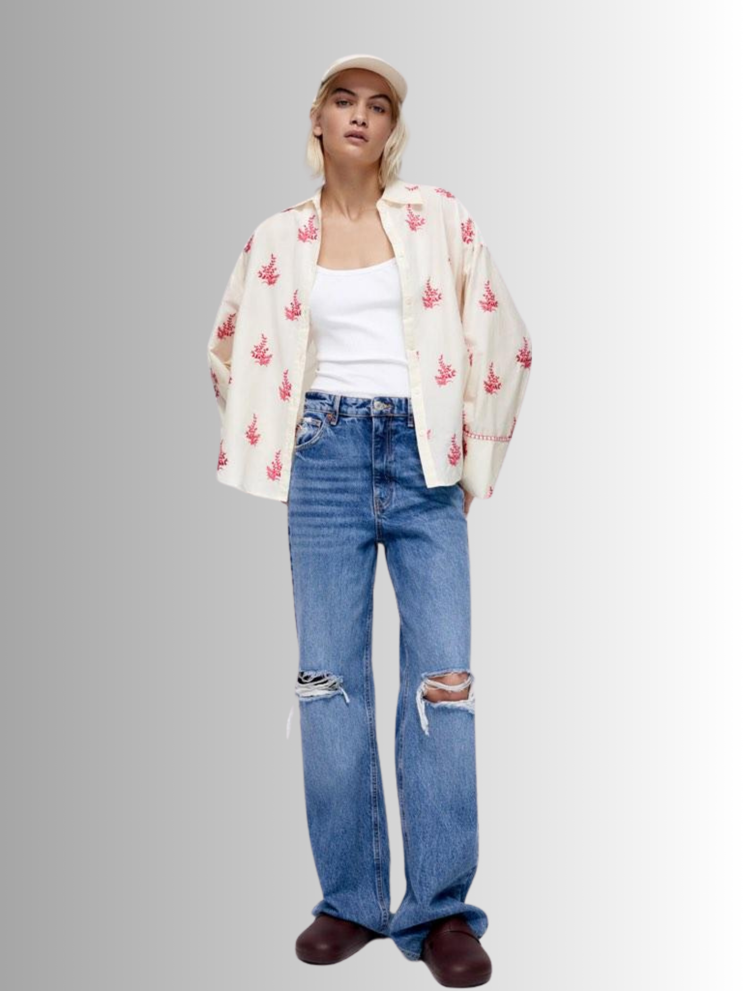 Embroidered Long Sleeve - Zara