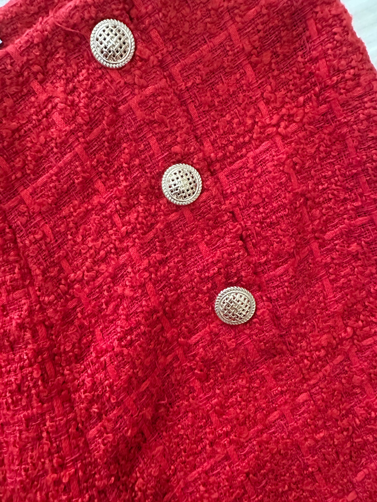 Red Checks Pants - Stradivarius