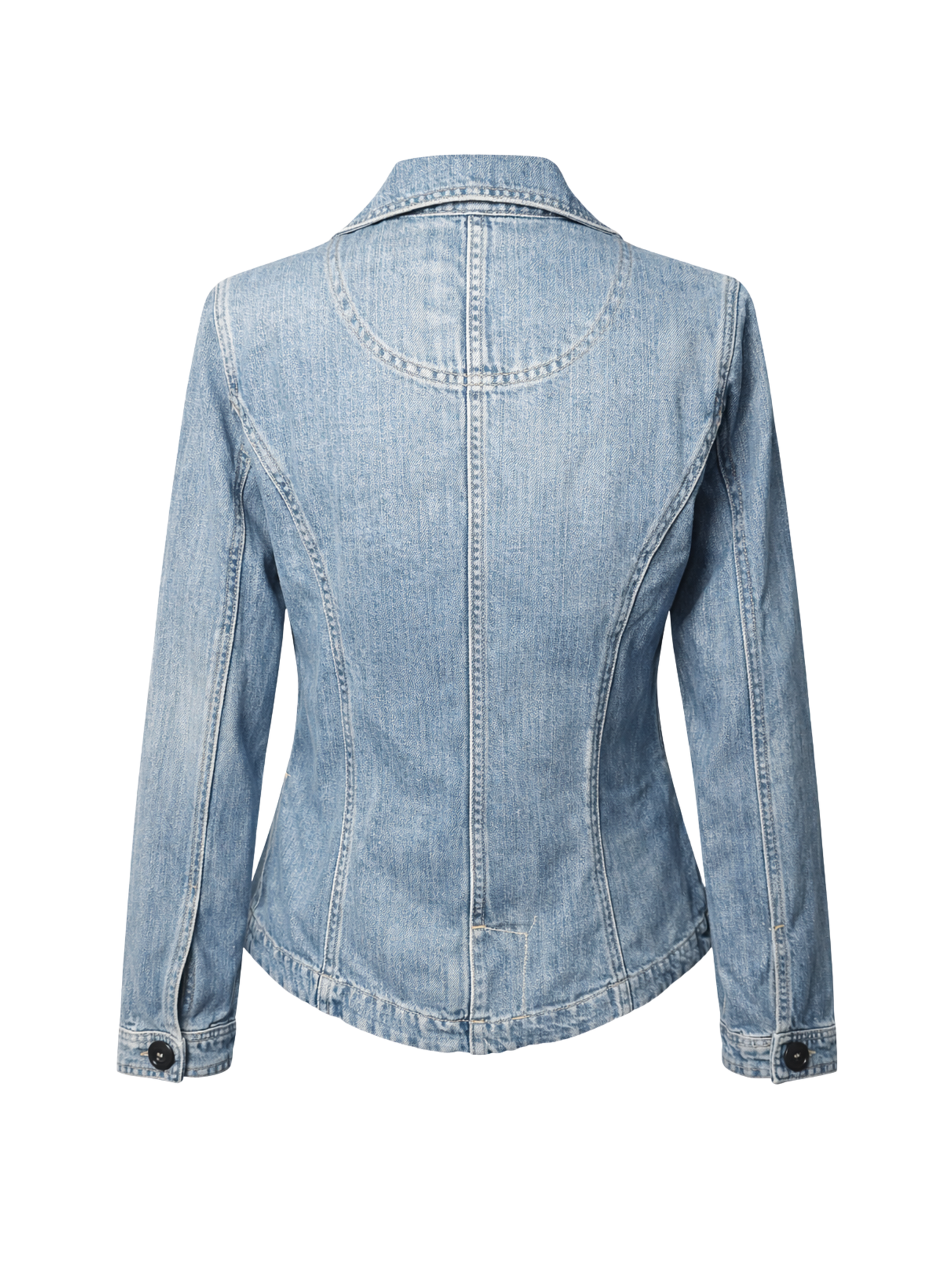 Regular Fit Patch Pocket Denim (Small)