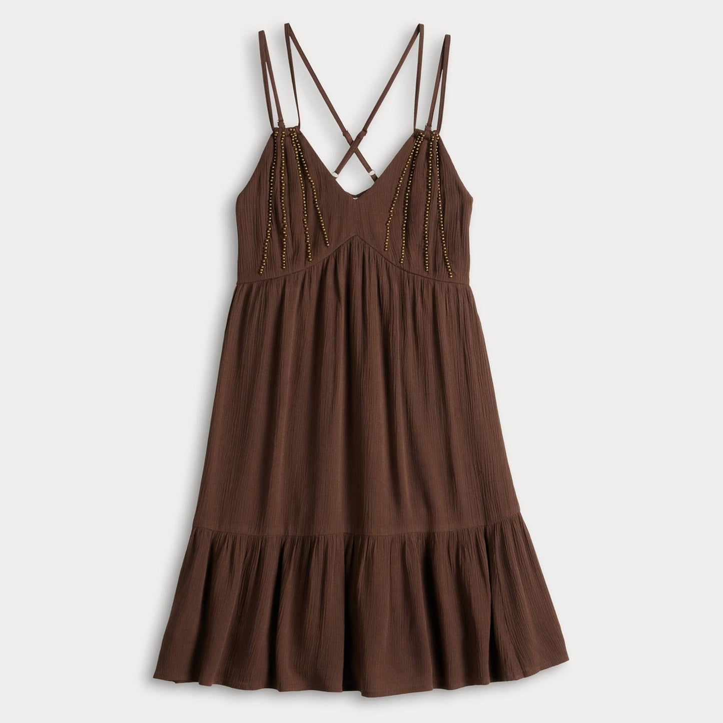 Beaded Dress - Pull & Bear