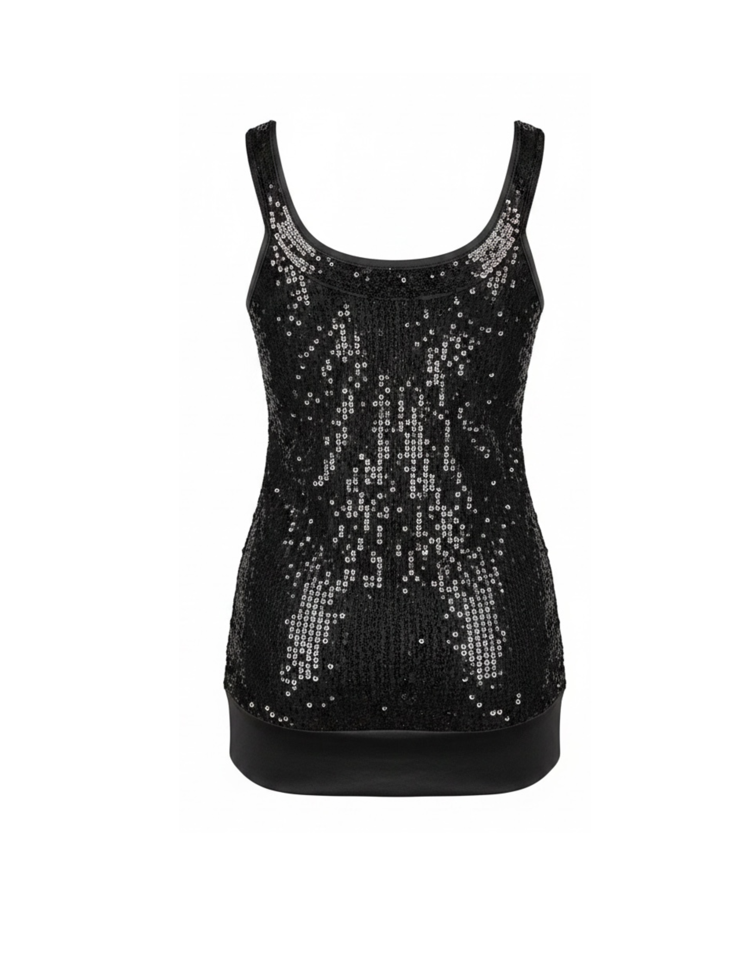Black Sequin Top (Medium)