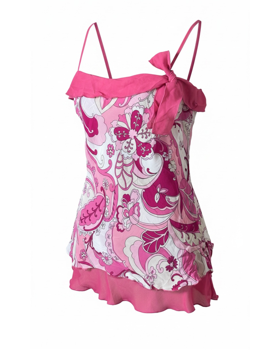 Floral Y2K Top (Large)