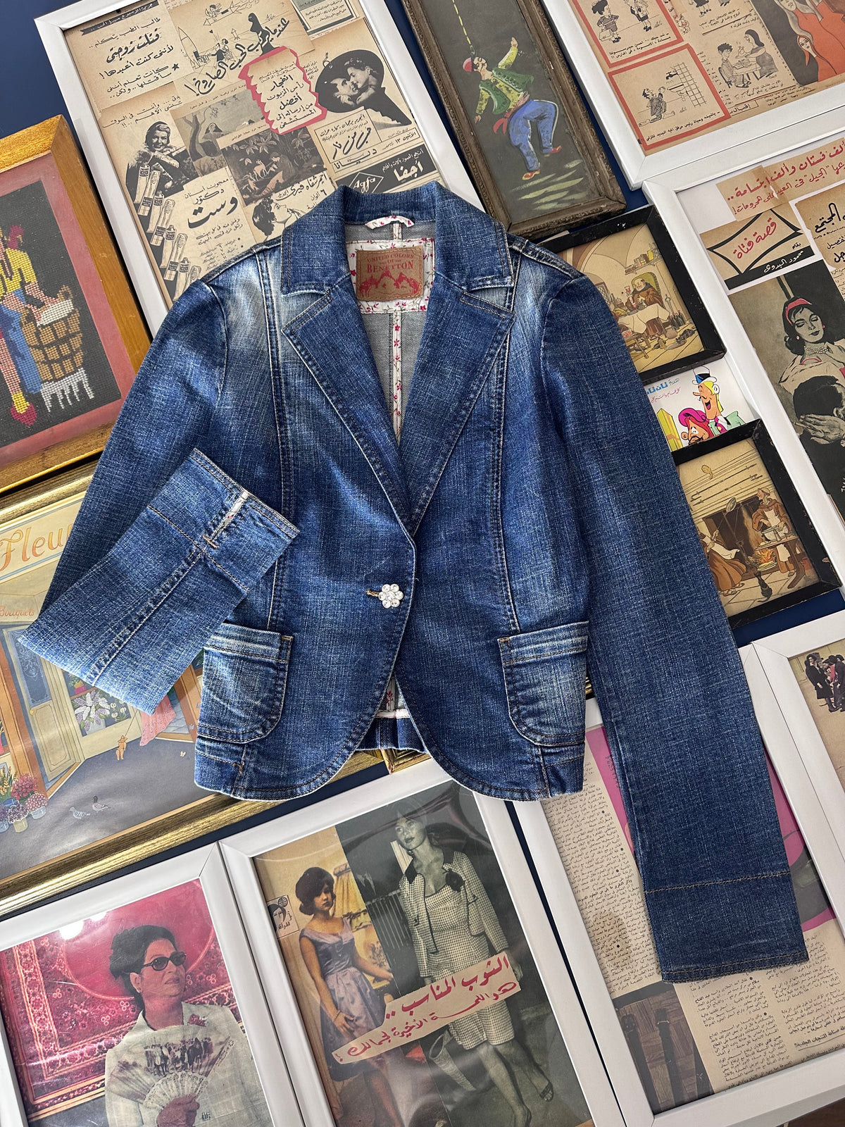 Denim Blazer (Small)