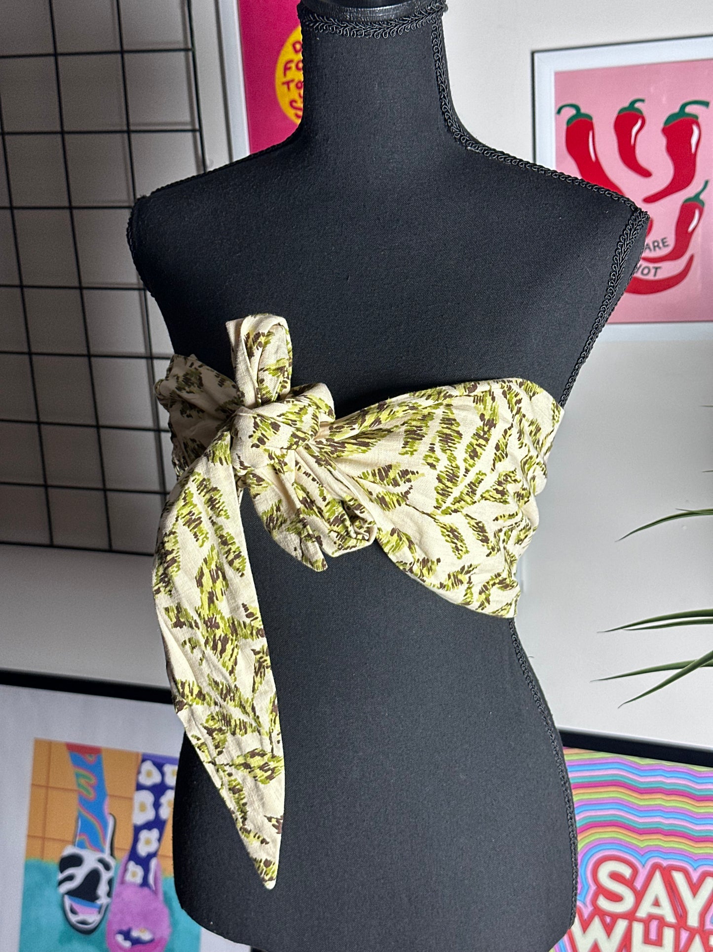 Patterned Tube Top (Small)