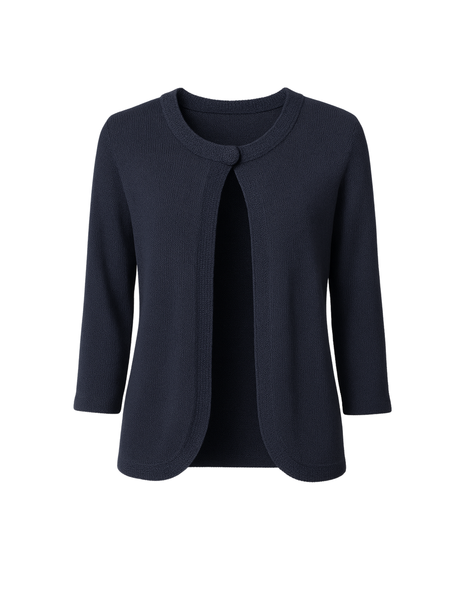 Navy Knitted Cardigan