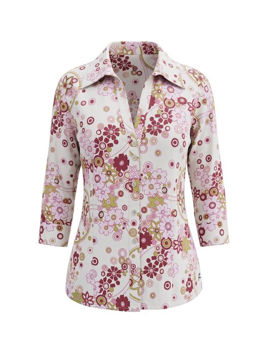 Floral Y2K Shirt (Large)
