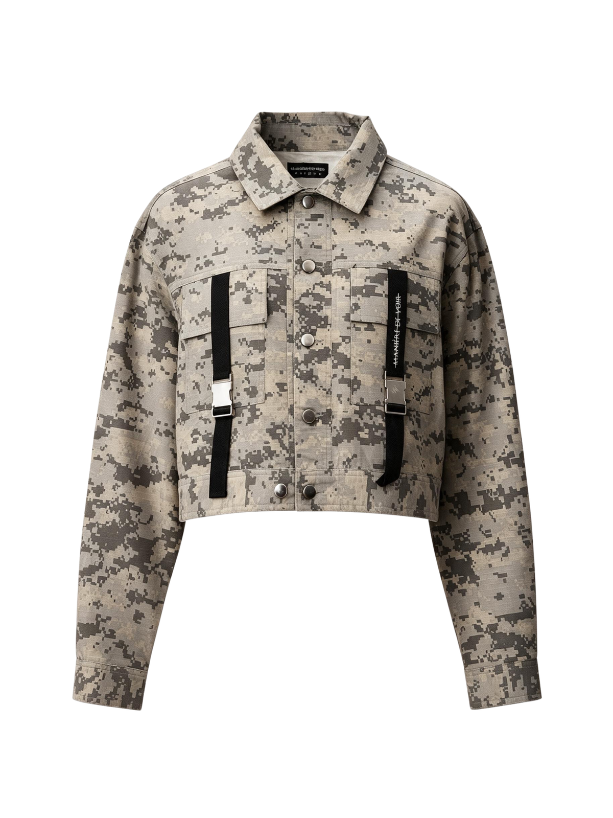 Cropped Camouflage Denim (Large)