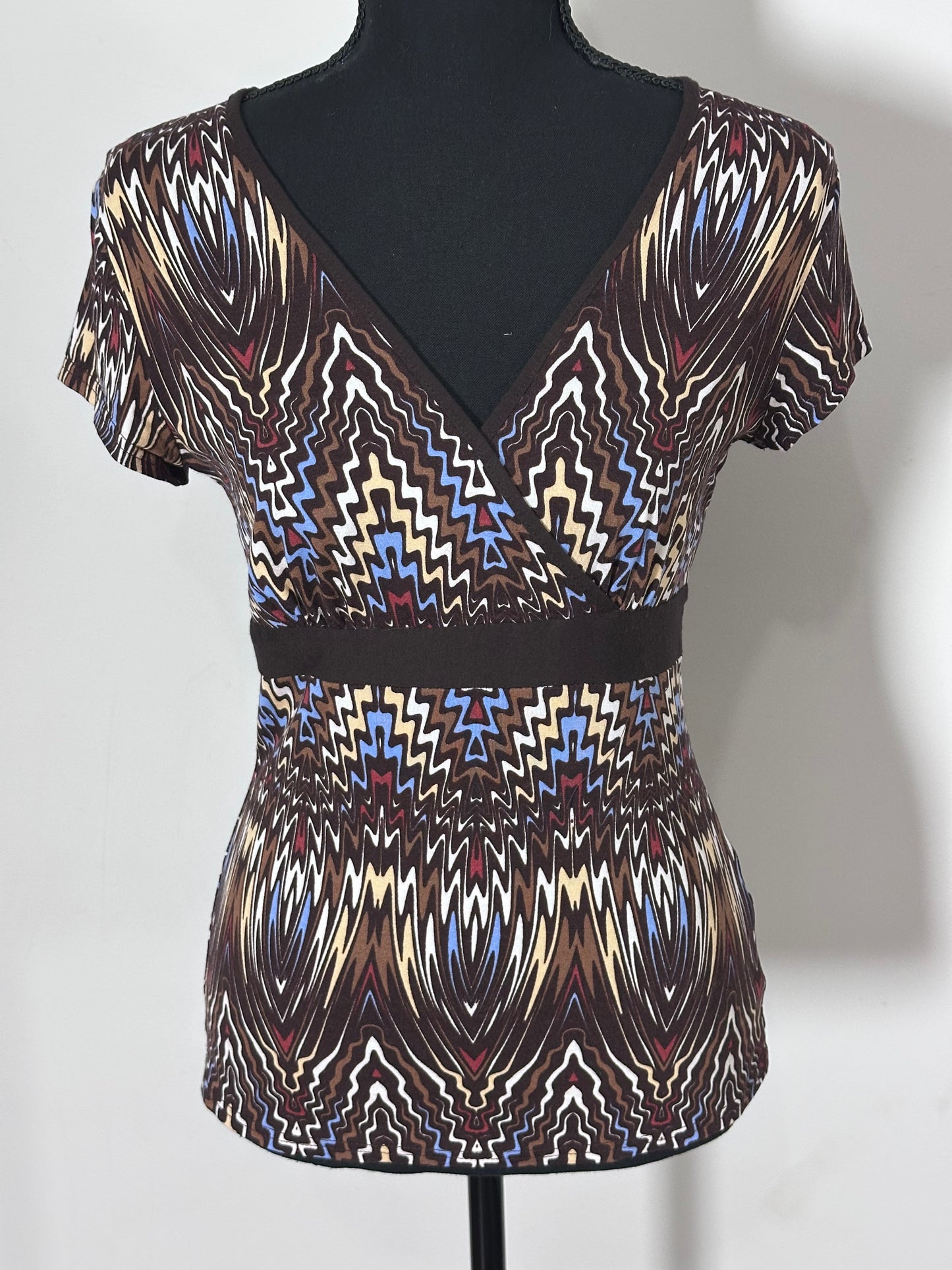 Brown Y2K Top (Medium)