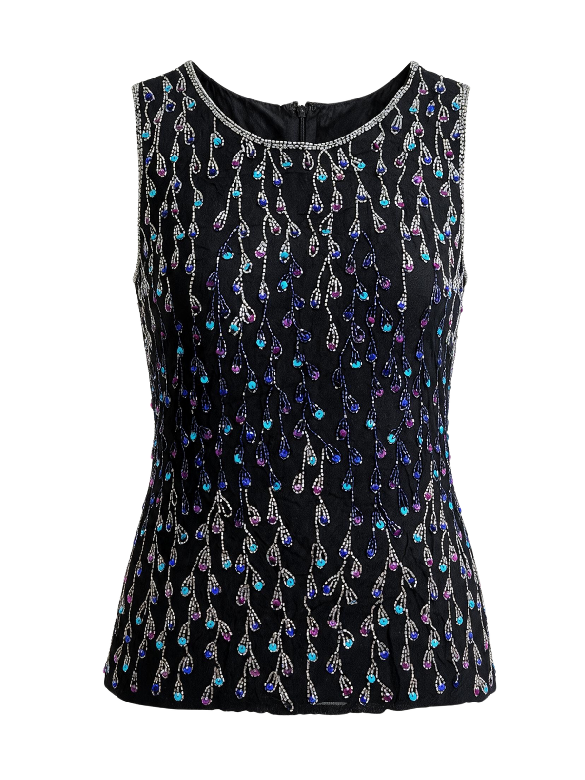 Beads & Sequin Past Times Top (Large)