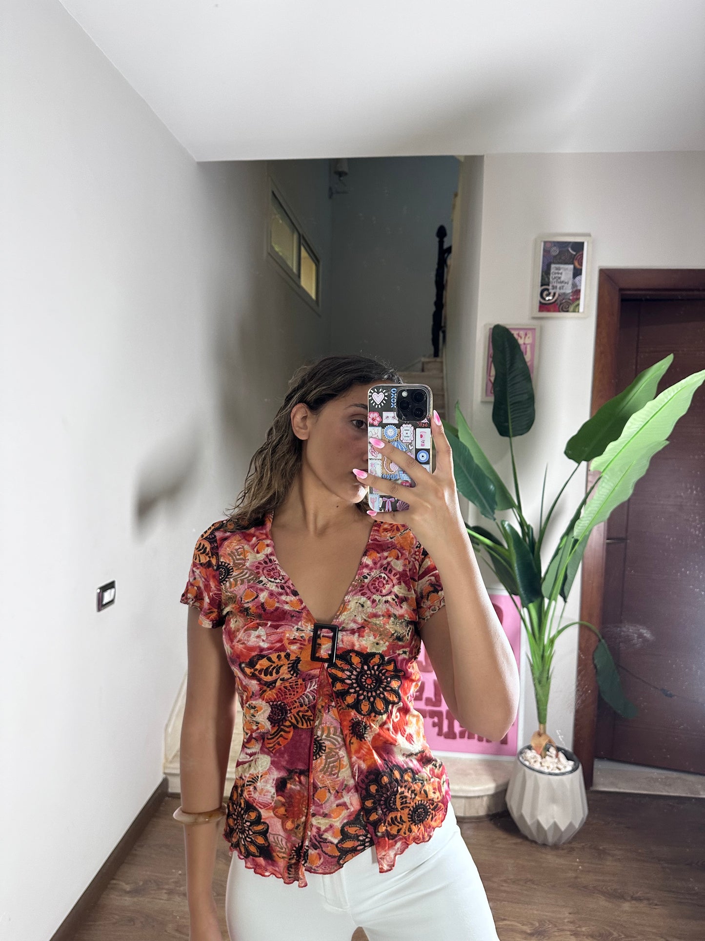 Y2K Mesh Top (Large)