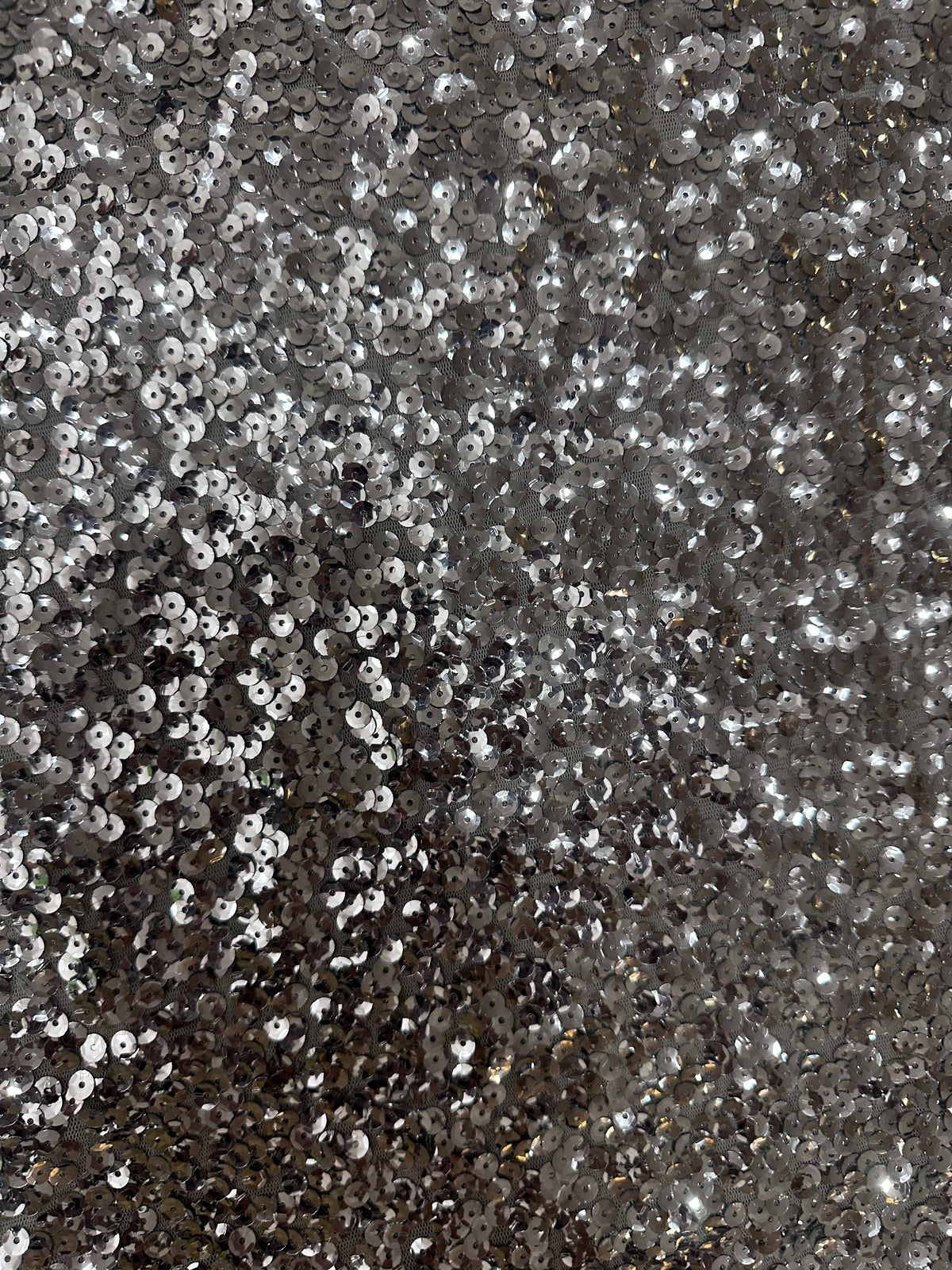 Silver Sequin Top (Large)