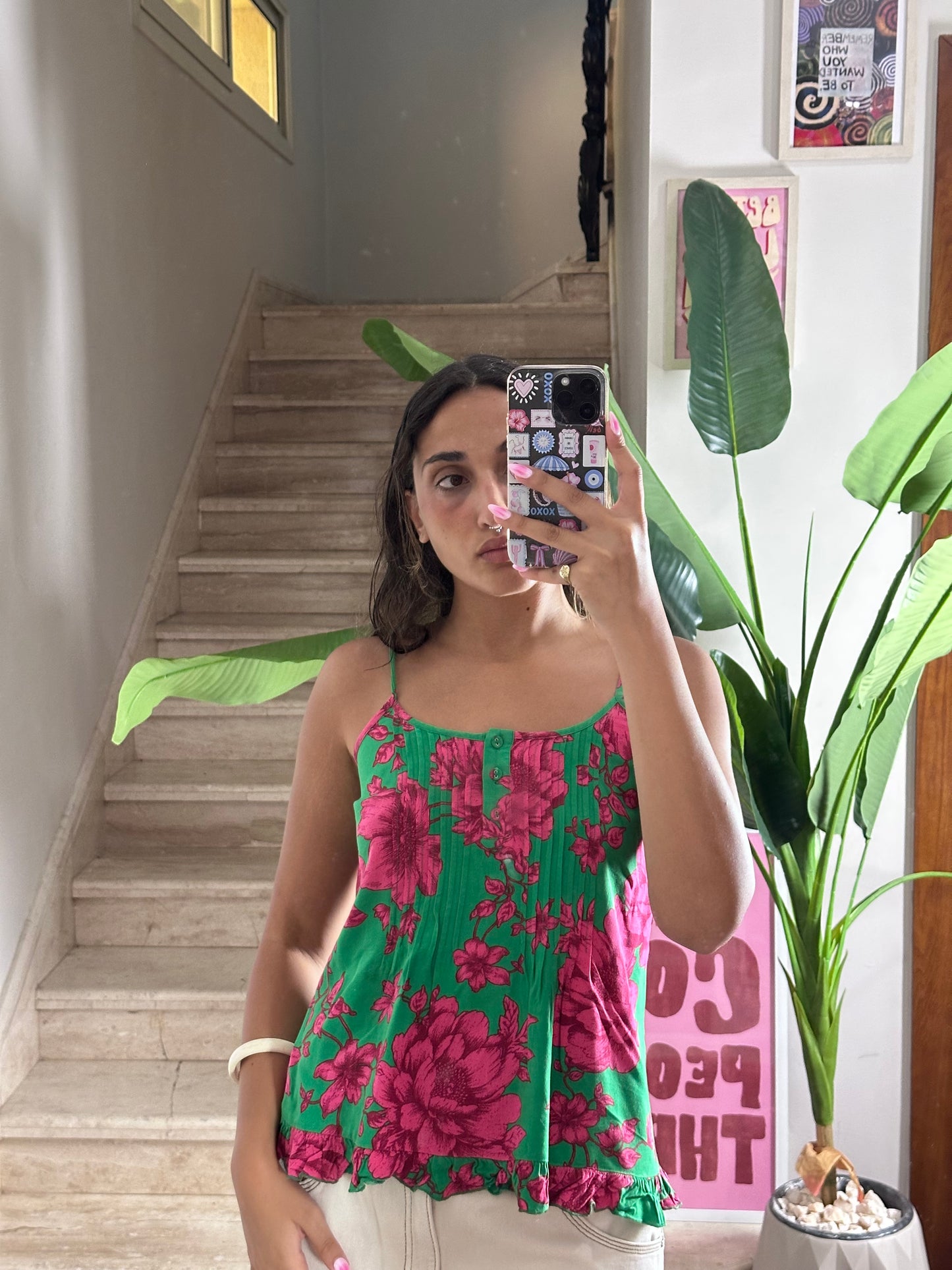 Cami Floral Top (Medium)