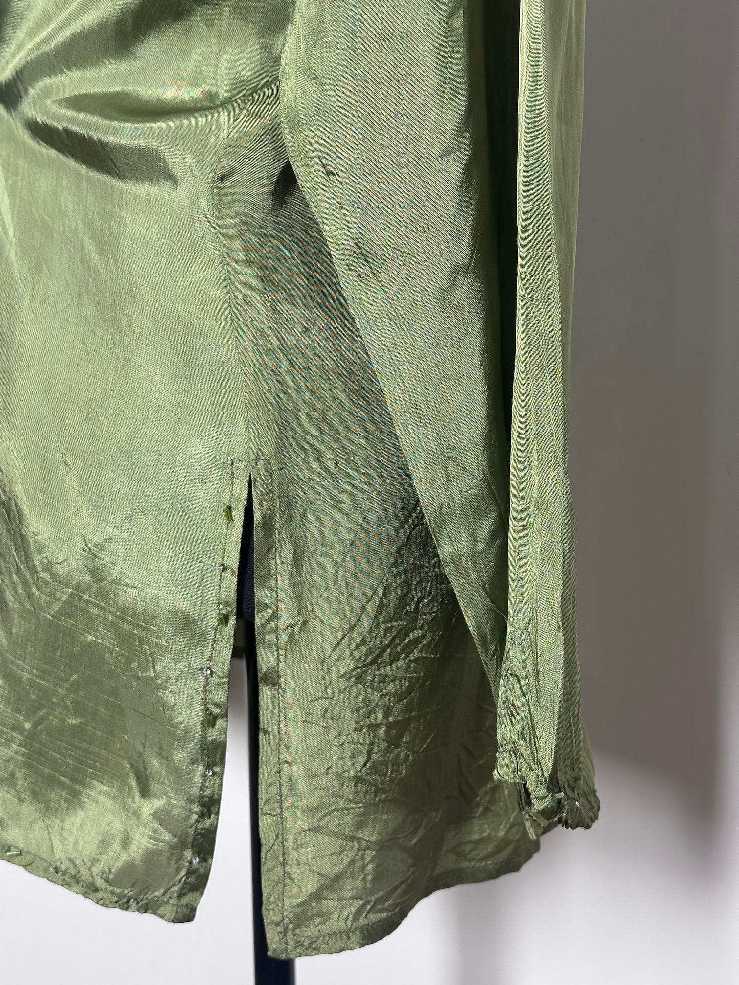 Green Embroidery Cover Up (Large)