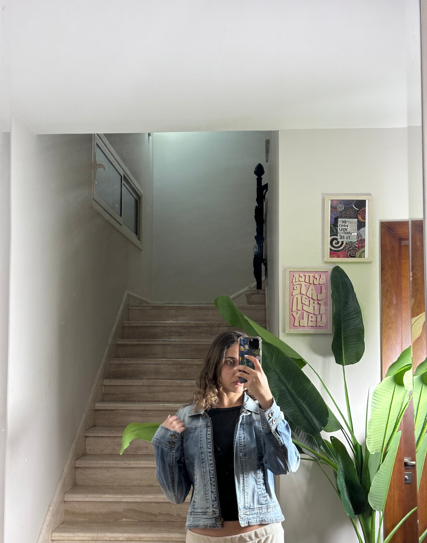 Lightwash Zipped Up Denim (Small)