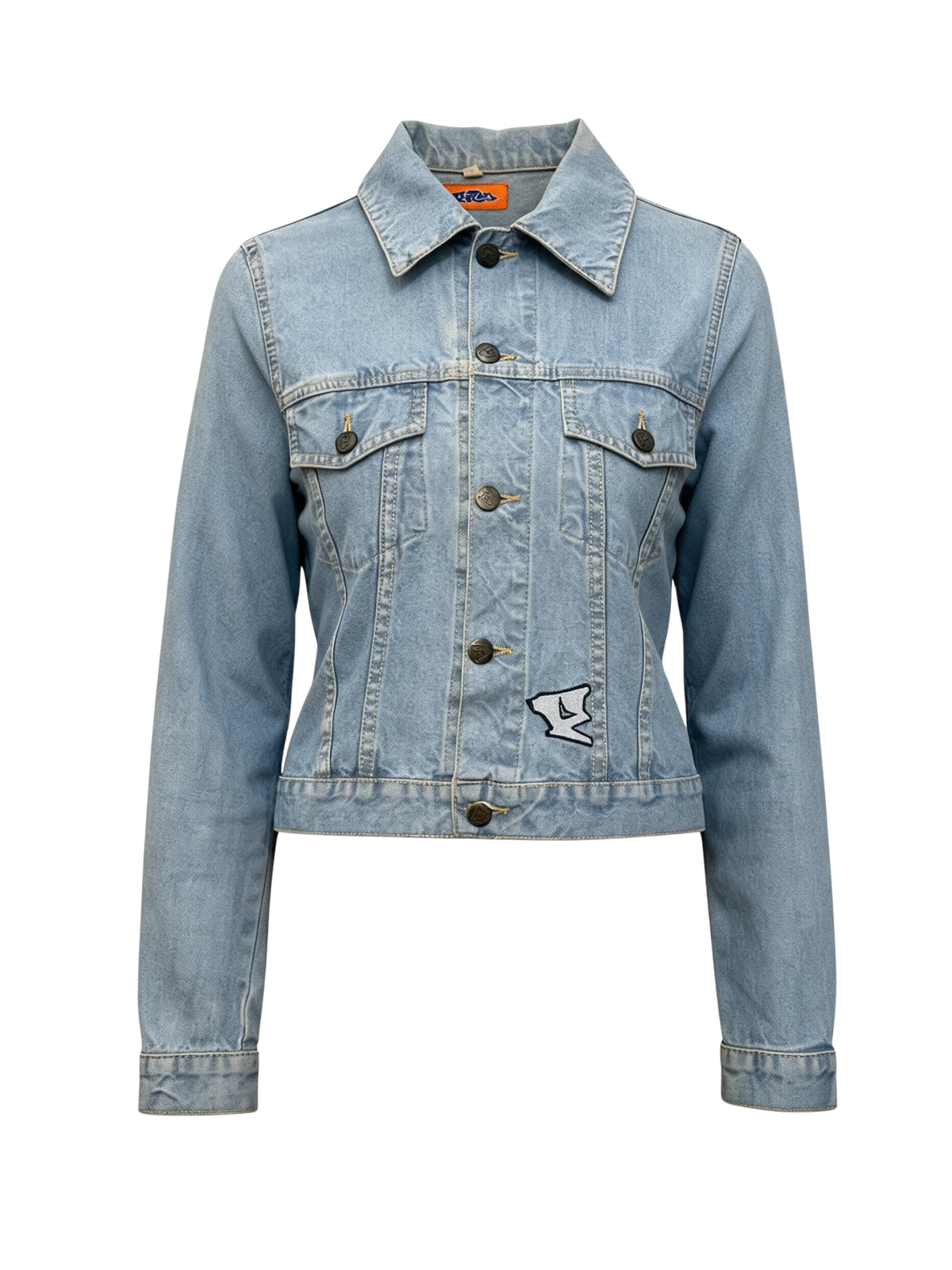 Light Wash & Printed Denim (XS)