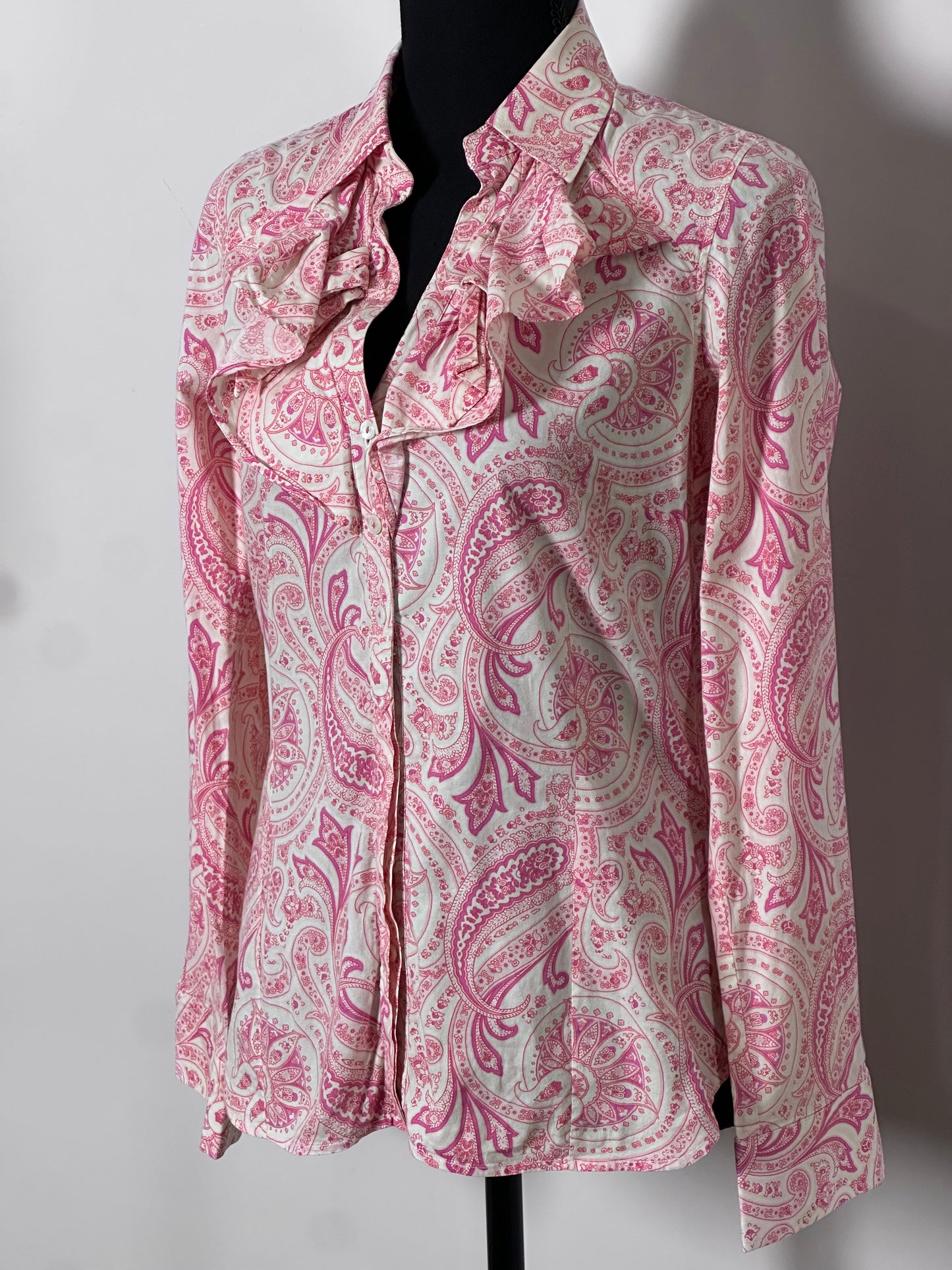 Pink Patterned Chemise (Small)