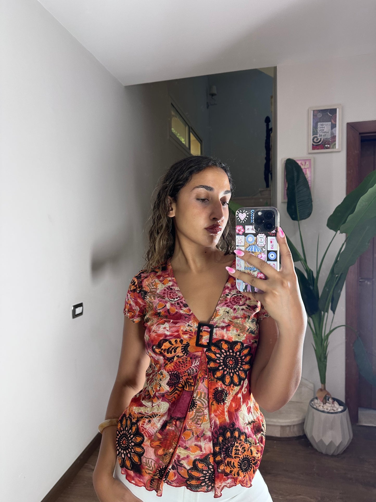 Y2K Mesh Top (Large)