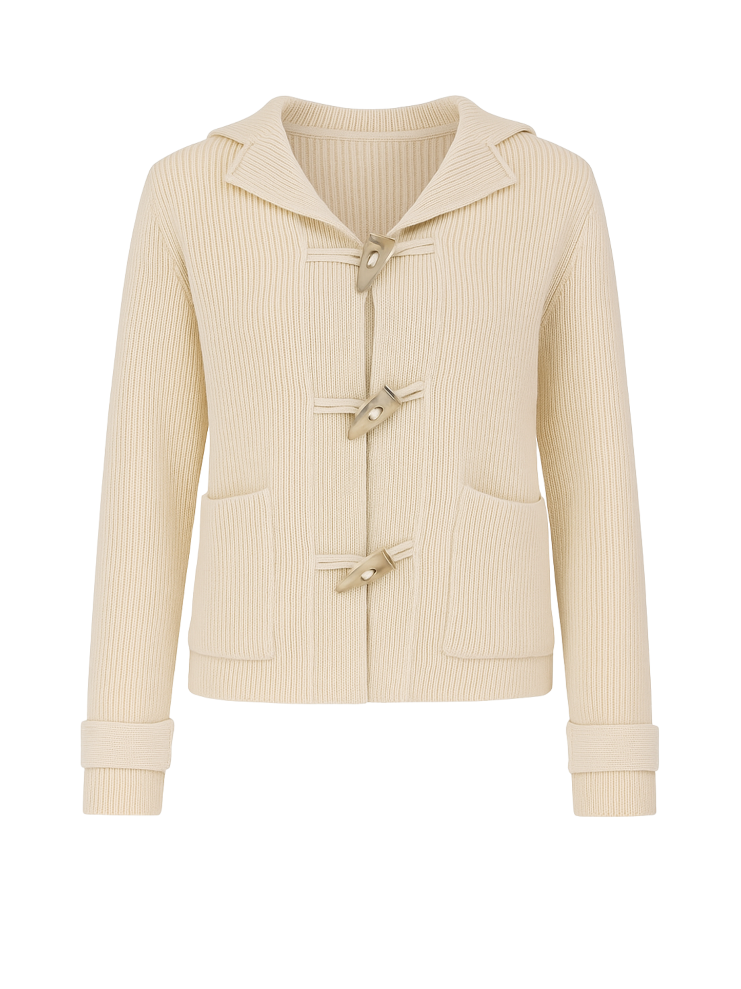 Hooded Knit Cardigan